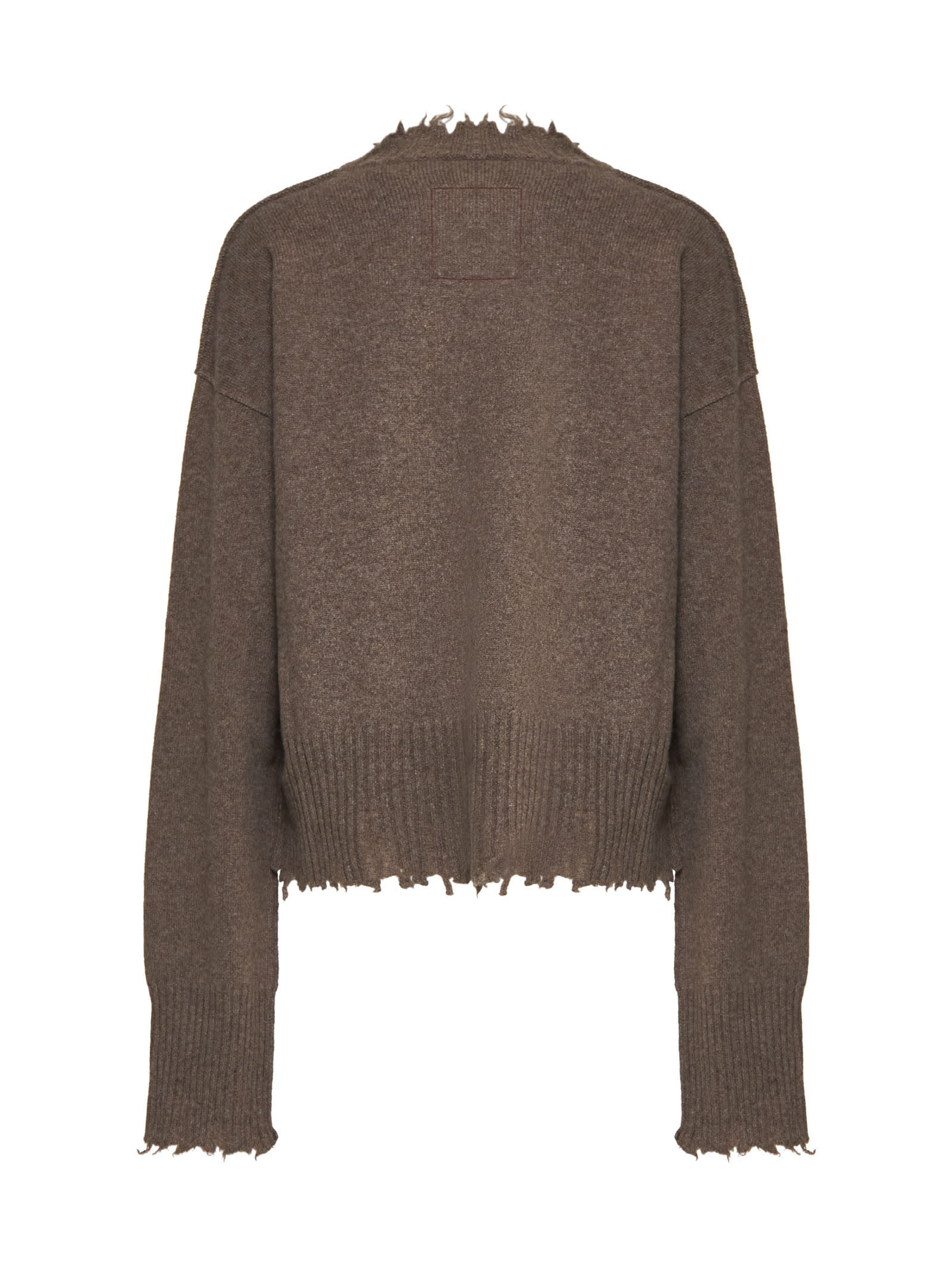 Shop Uma Wang Sweater In Caffee