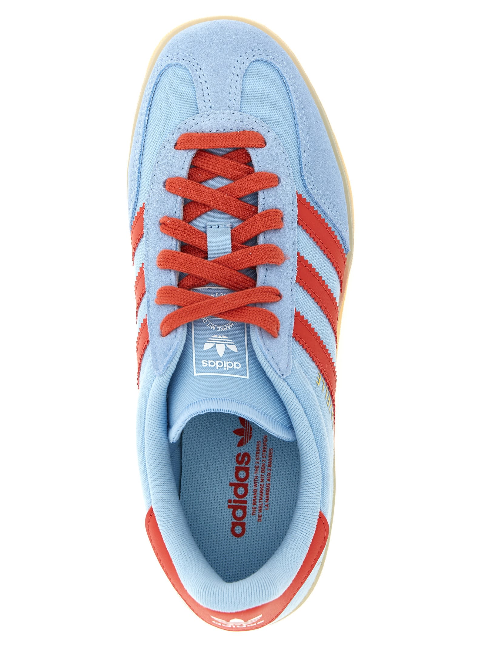 Adidas Originals Gazelle Indoor Sneakers In Blue