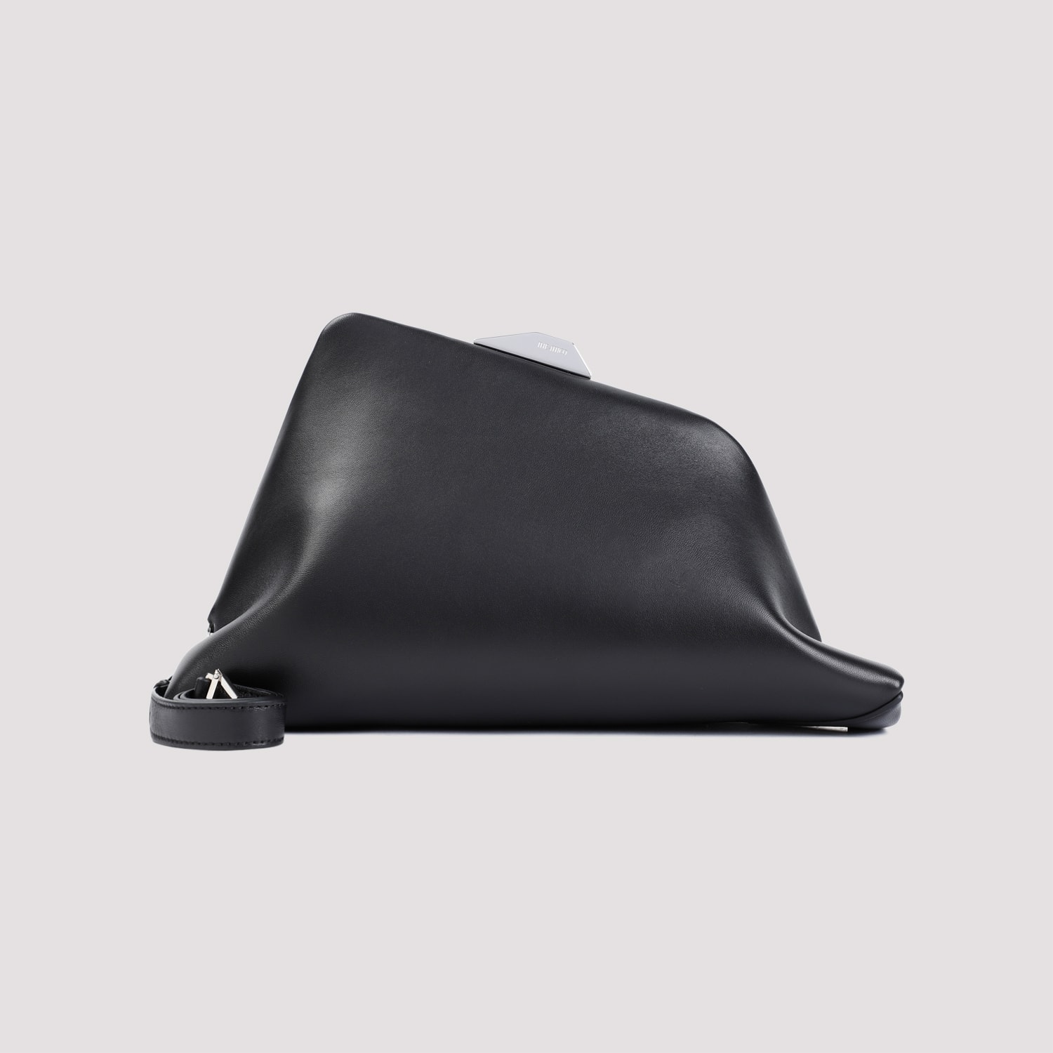 Shop Attico Day Off Shoulder Bag In Black