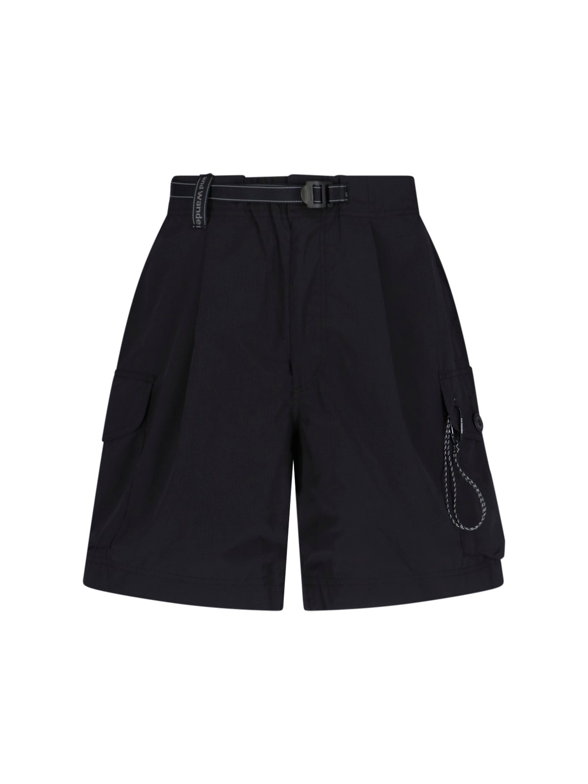 Oversized Cargo Belted Shorts
