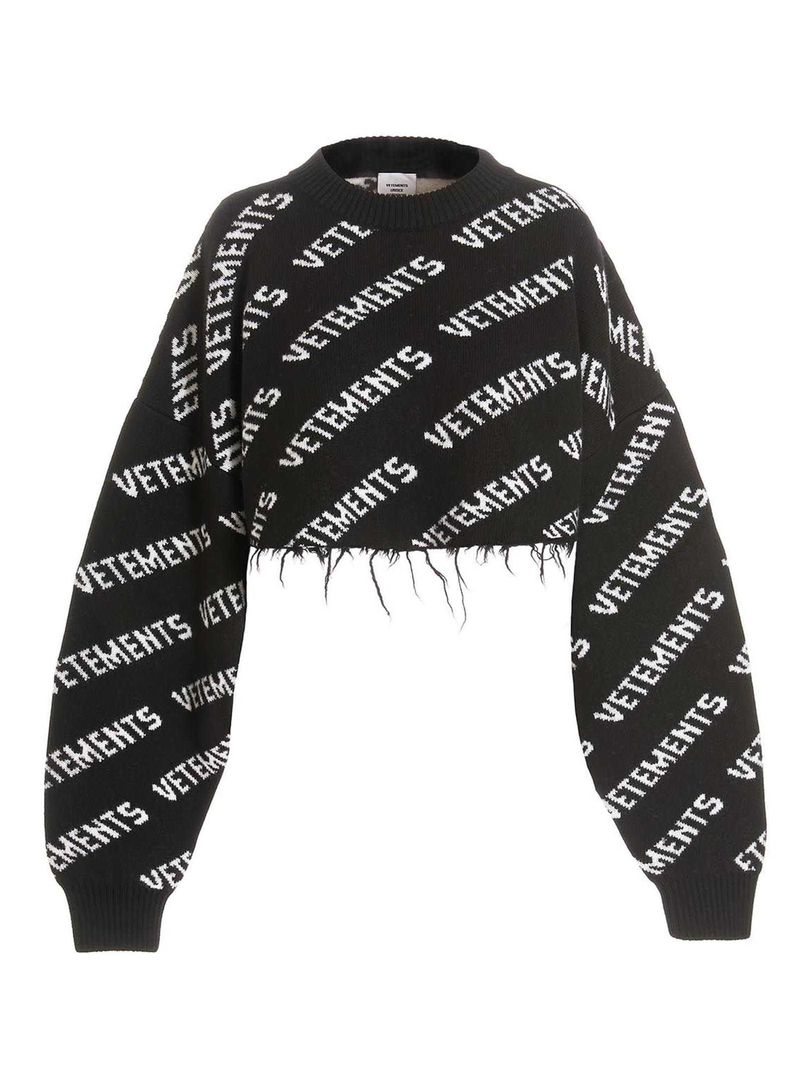 VETEMENTS All-over Logo Sweater