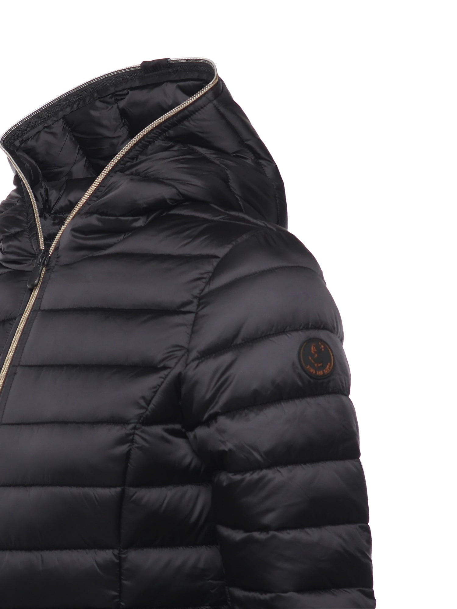 Save The Duck Alexis Nylon Down Jacket In Black