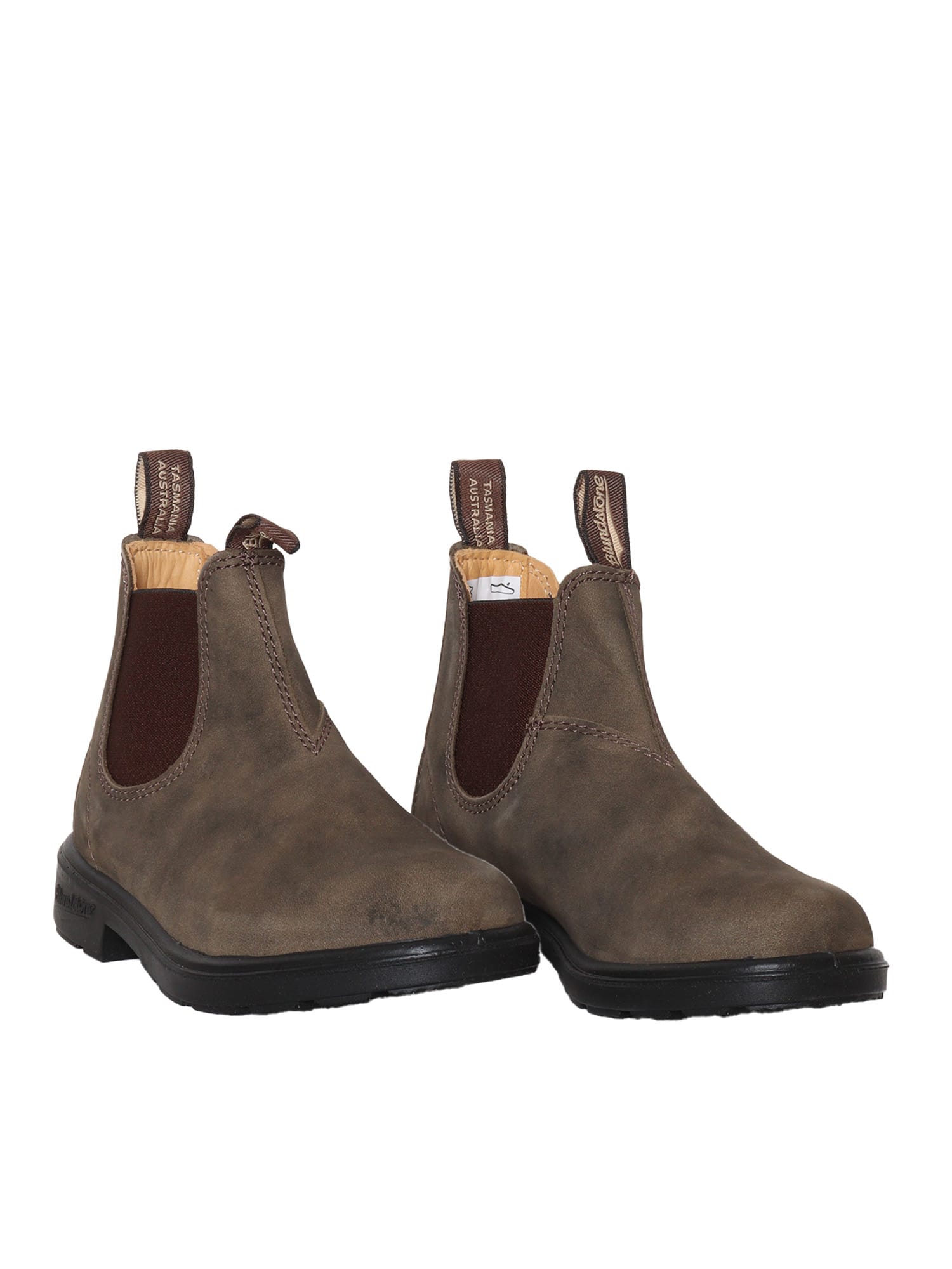 BLUNDSTONE 585 RUSTIC BROWN LEATHER 