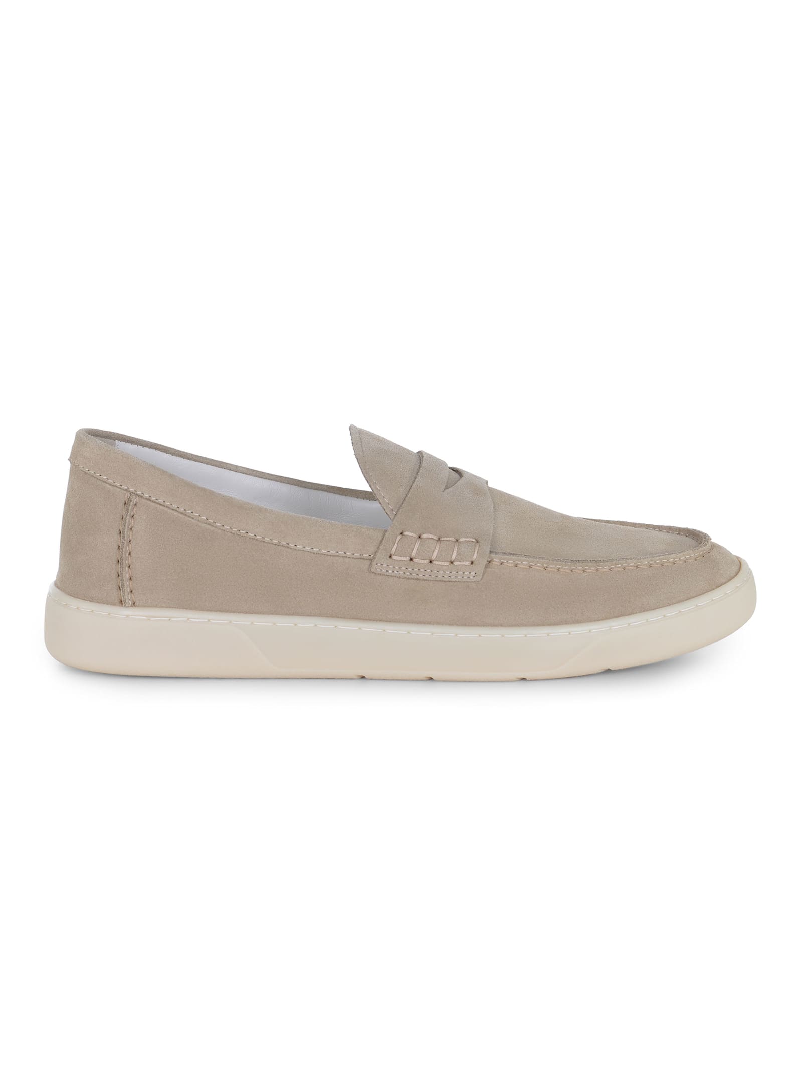 Moccasins Made Of Suede Leather