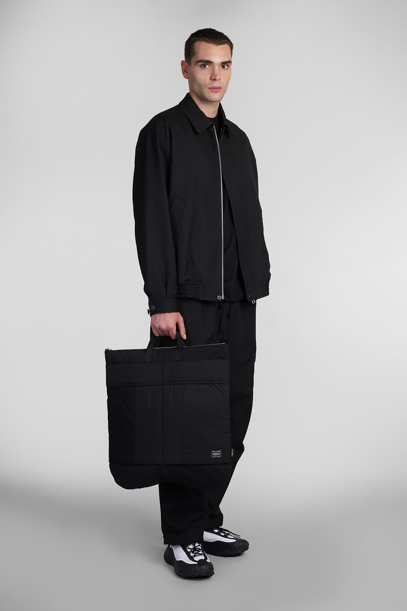 Shop Comme Des Garçons Homme Deux Casual Jacket In Black Wool