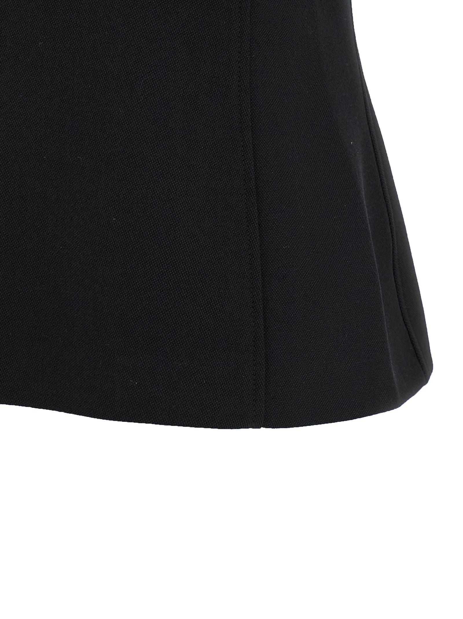 Victoria Beckham Cami Top With Cut-out Design And Spaghetti Straps In Black