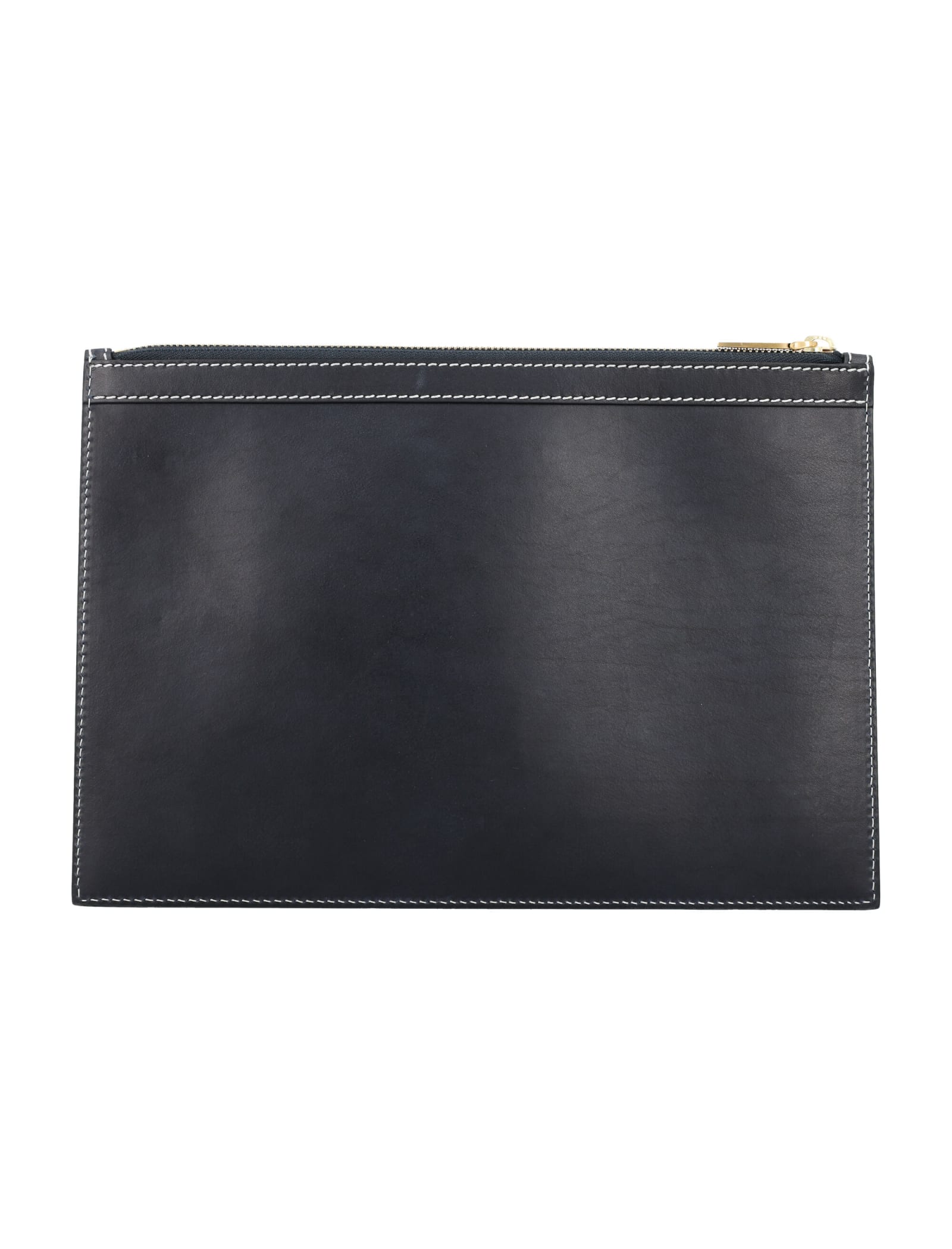 Shop Thom Browne Document Holder Small In Navy