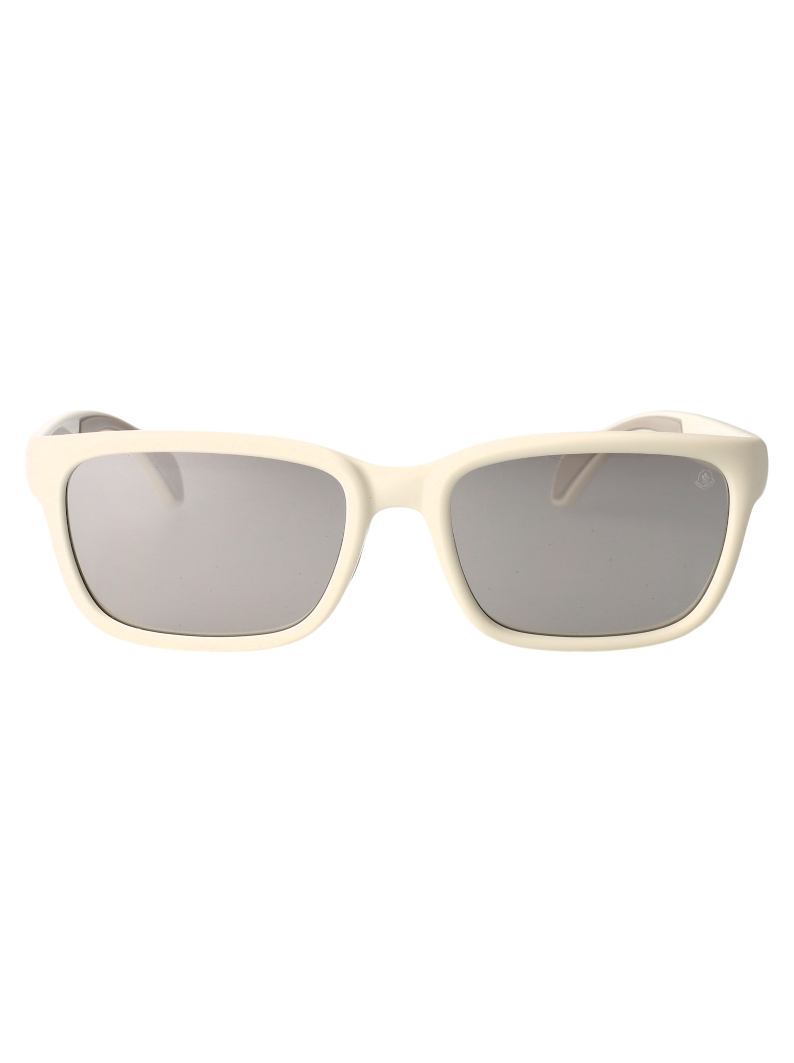 Moncler Matte Butter Injectate Sunglasses In Neutral