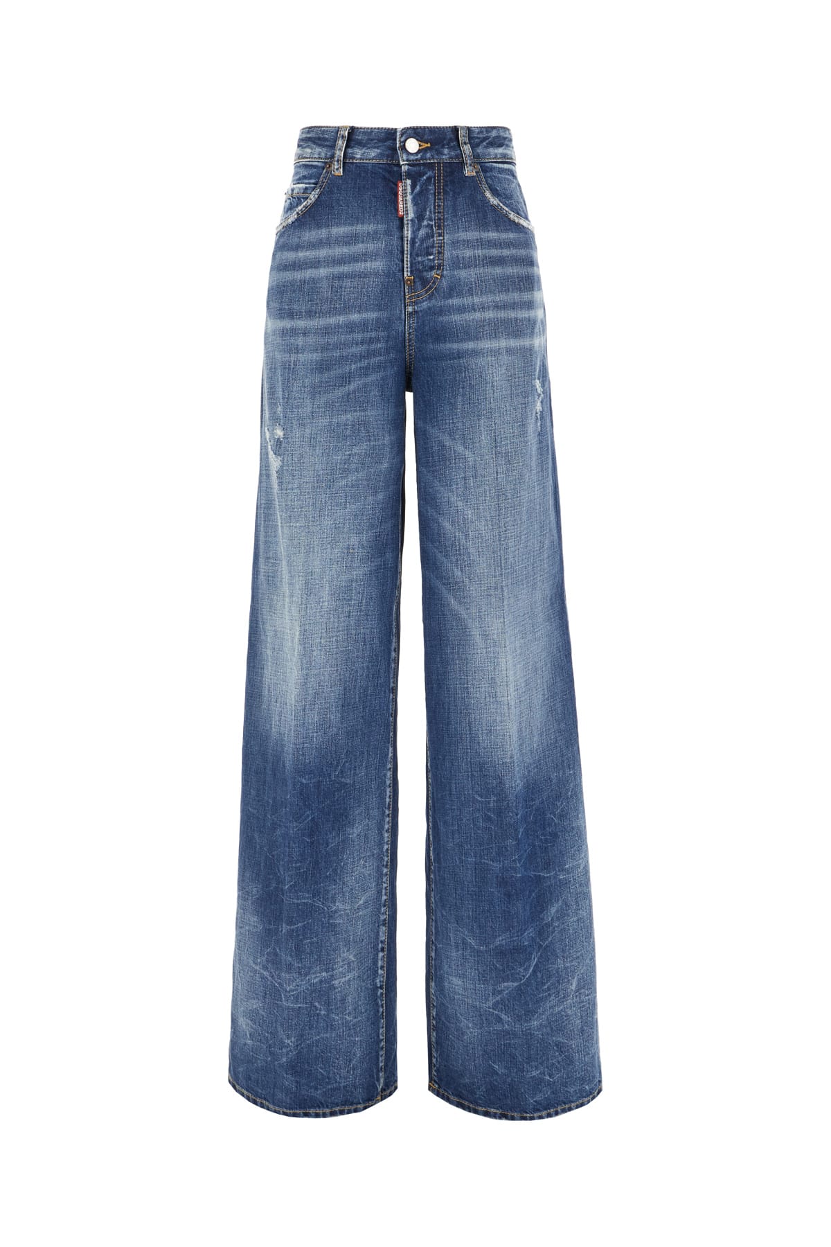 Dsquared2 Denim Jeans In Navy Blue