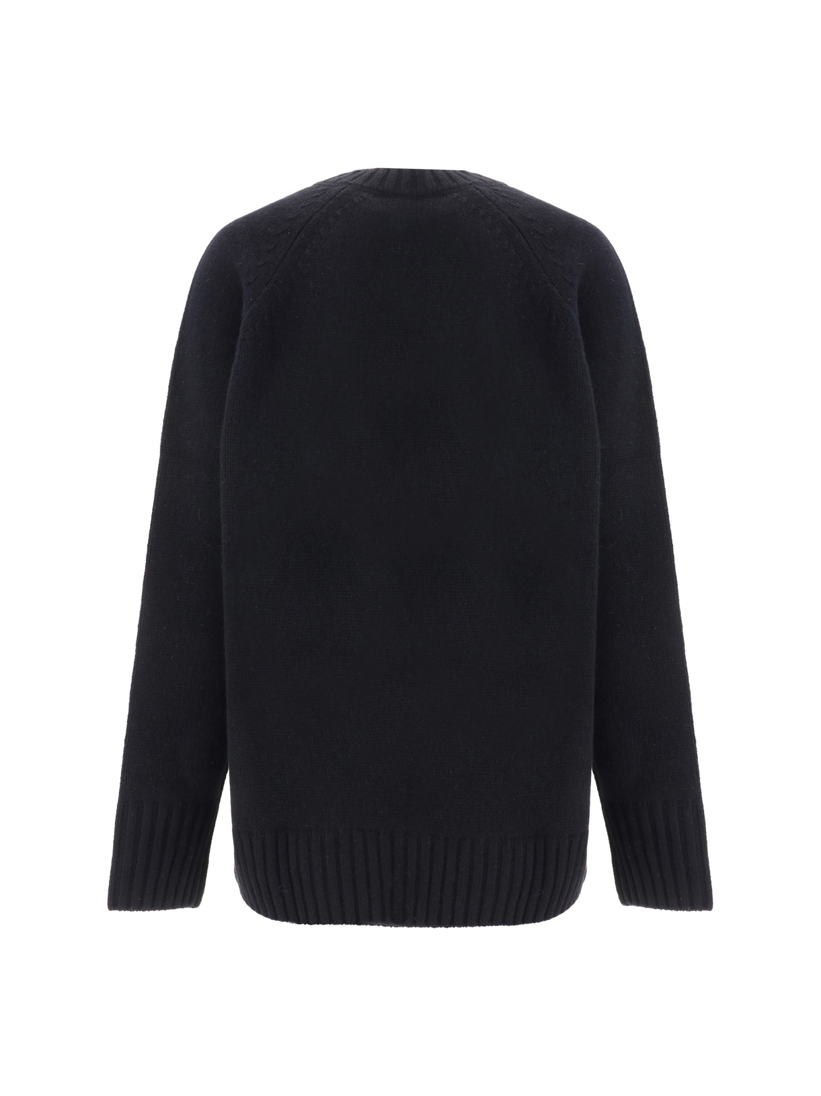 Shop P.a.r.o.s.h Sweater In Nero