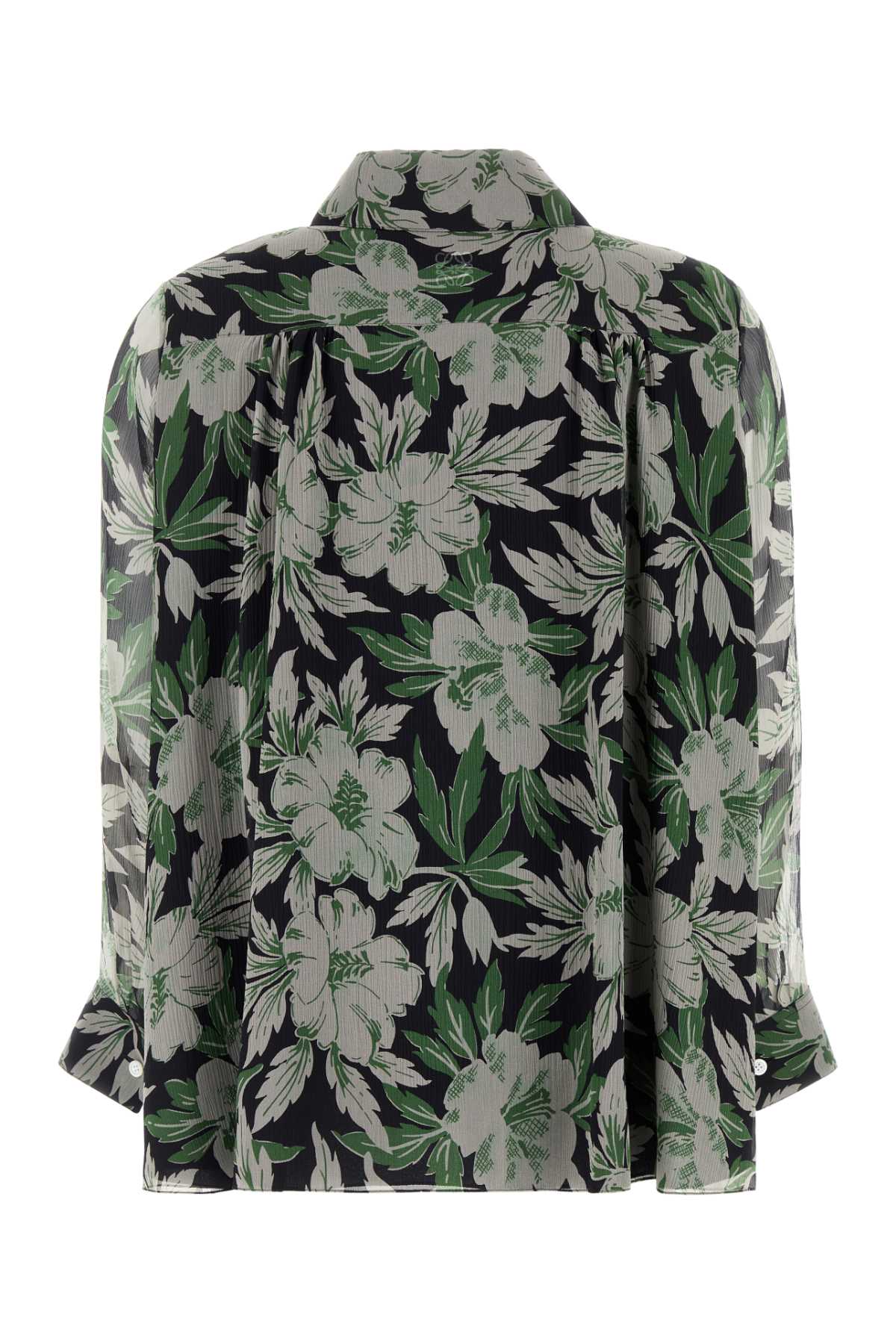 Loewe Silk Shirt In Multicolor