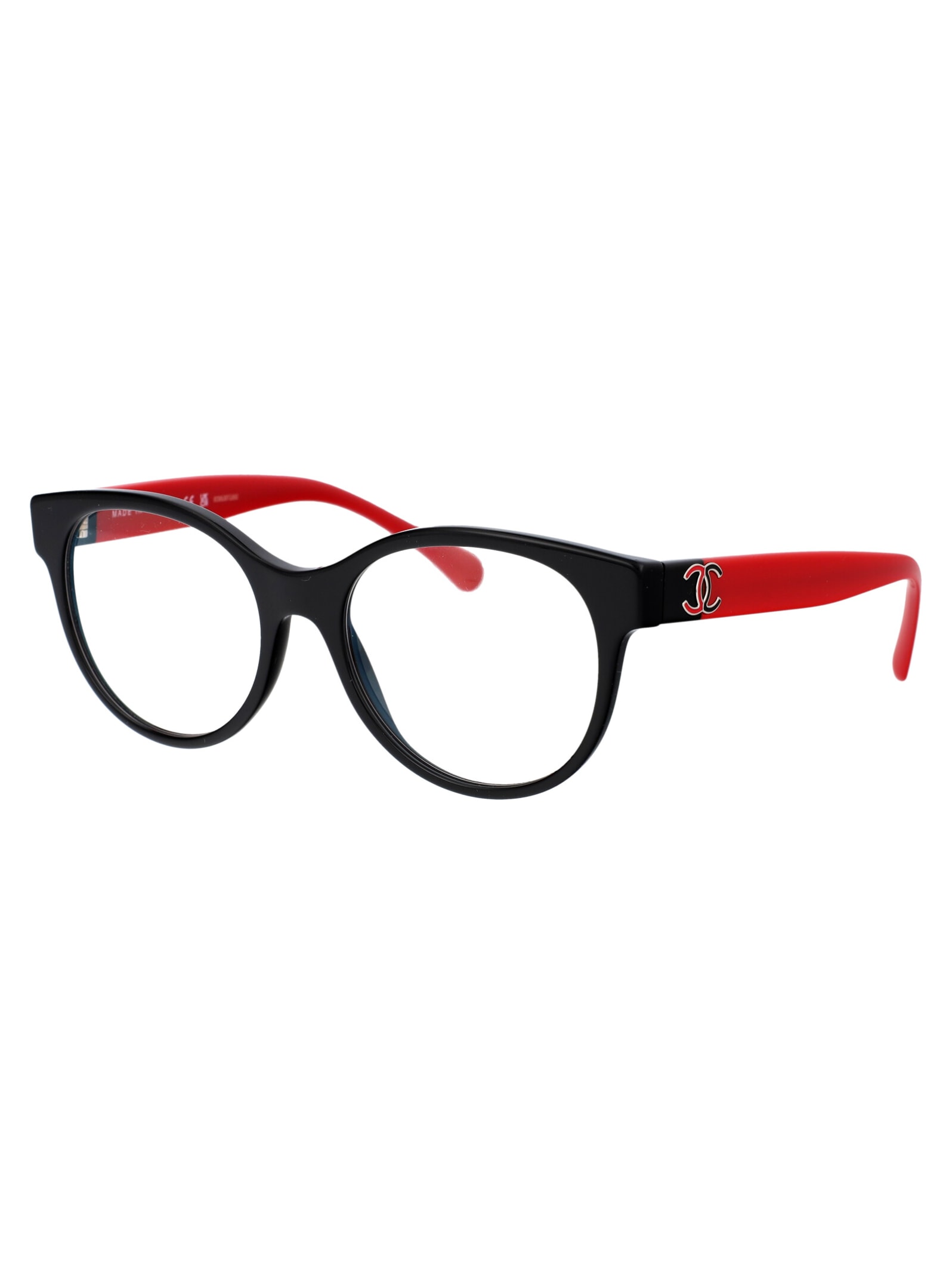 Pre-owned Chanel 0ch3471 Glasses In 1771 Black