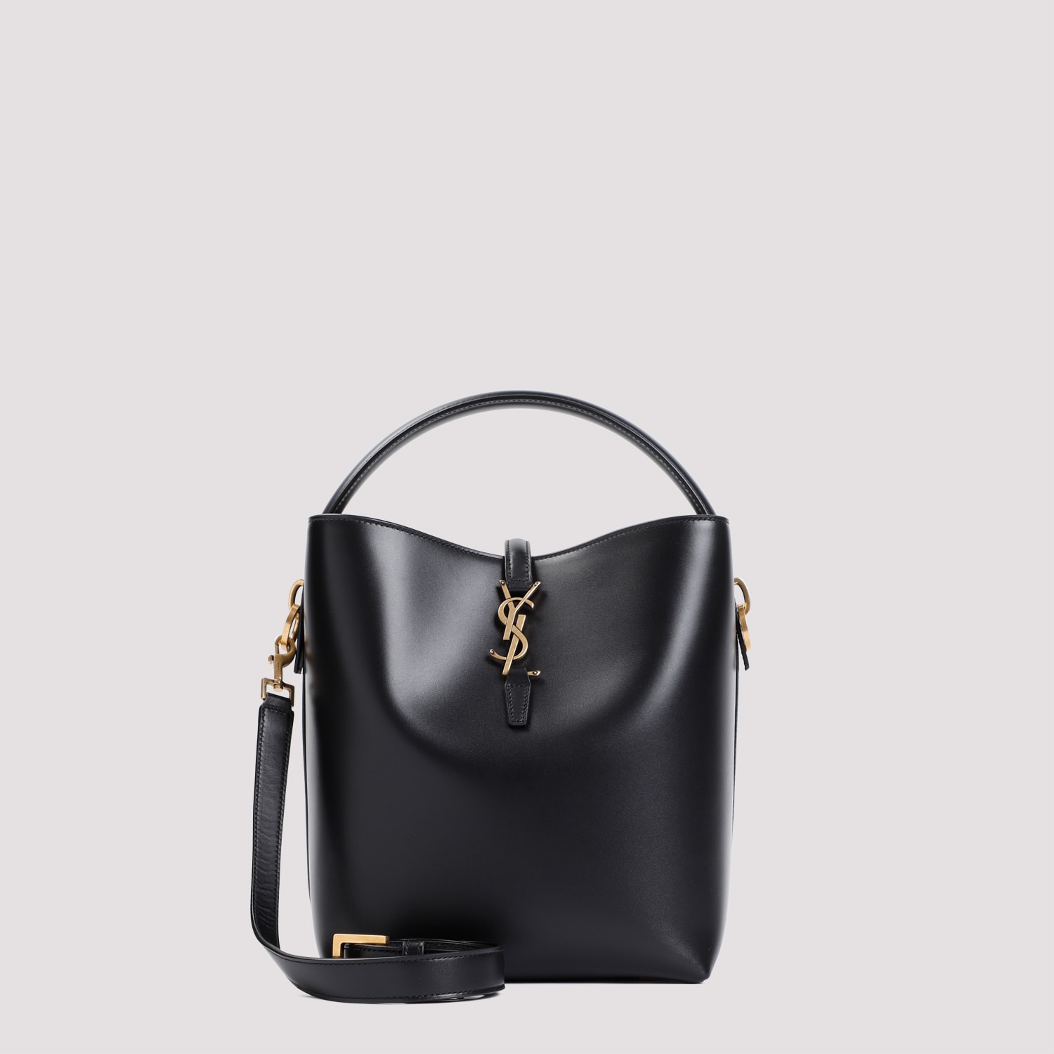 Saint Laurent Ysl Handbag In Black