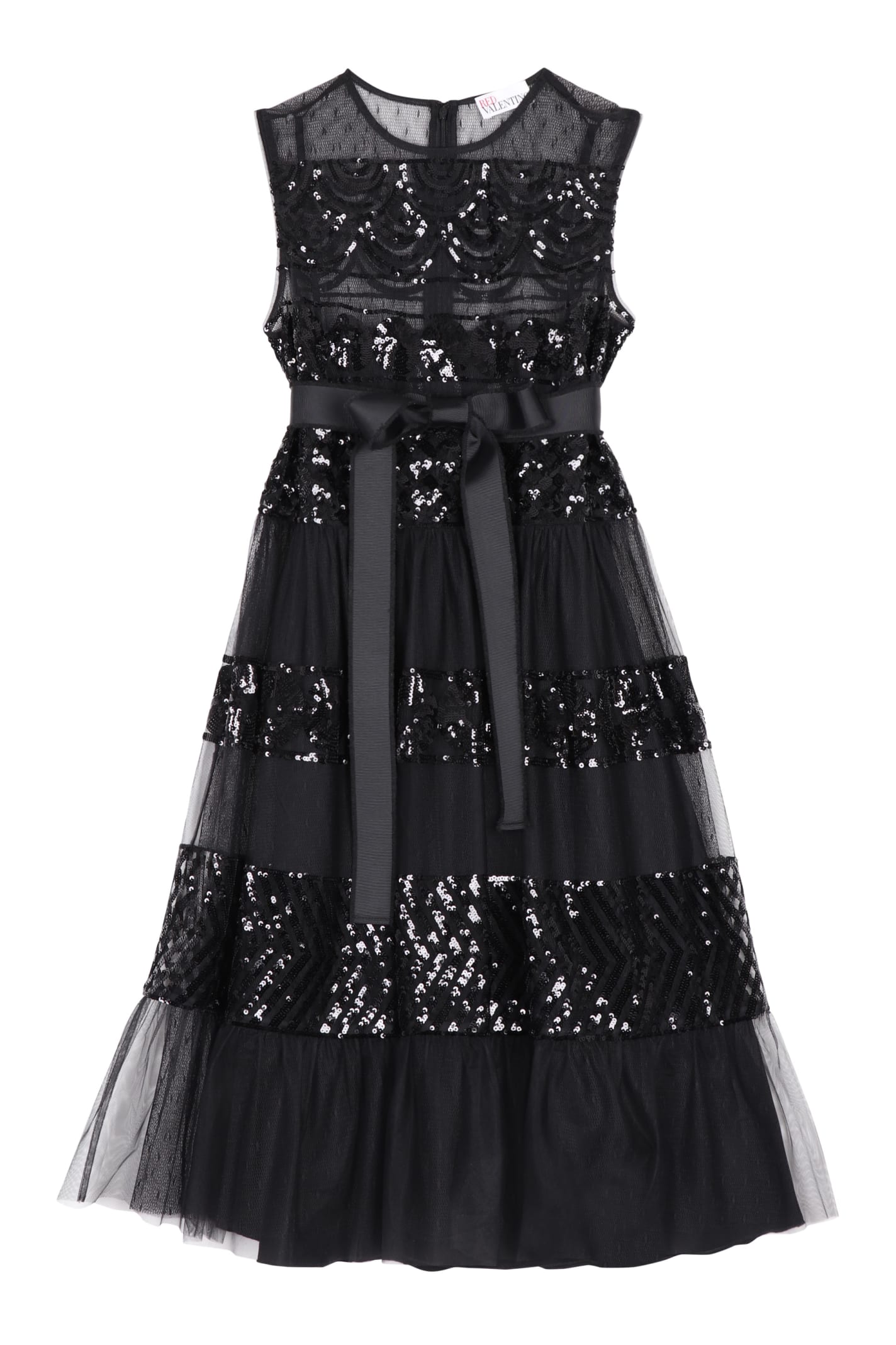 red valentino sequin dress