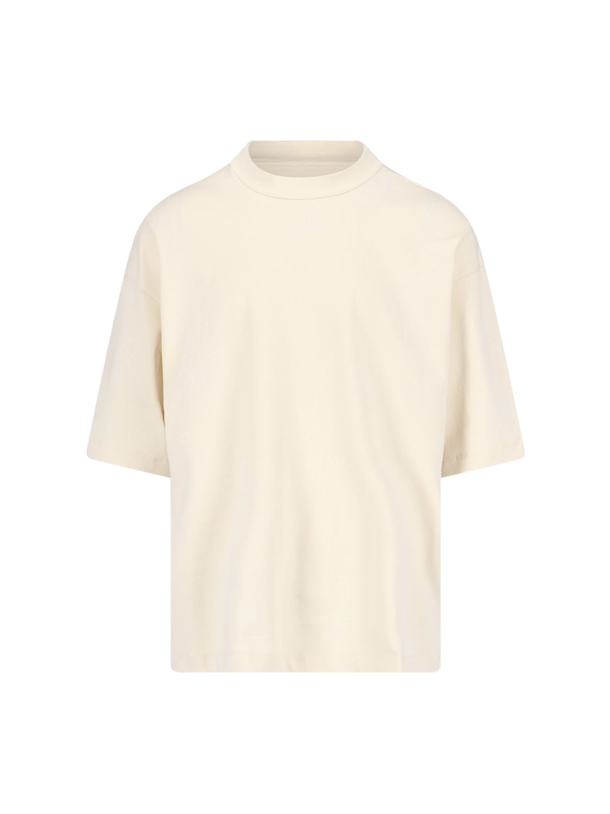Shop Fear Of God Oversize T-shirt In Crema