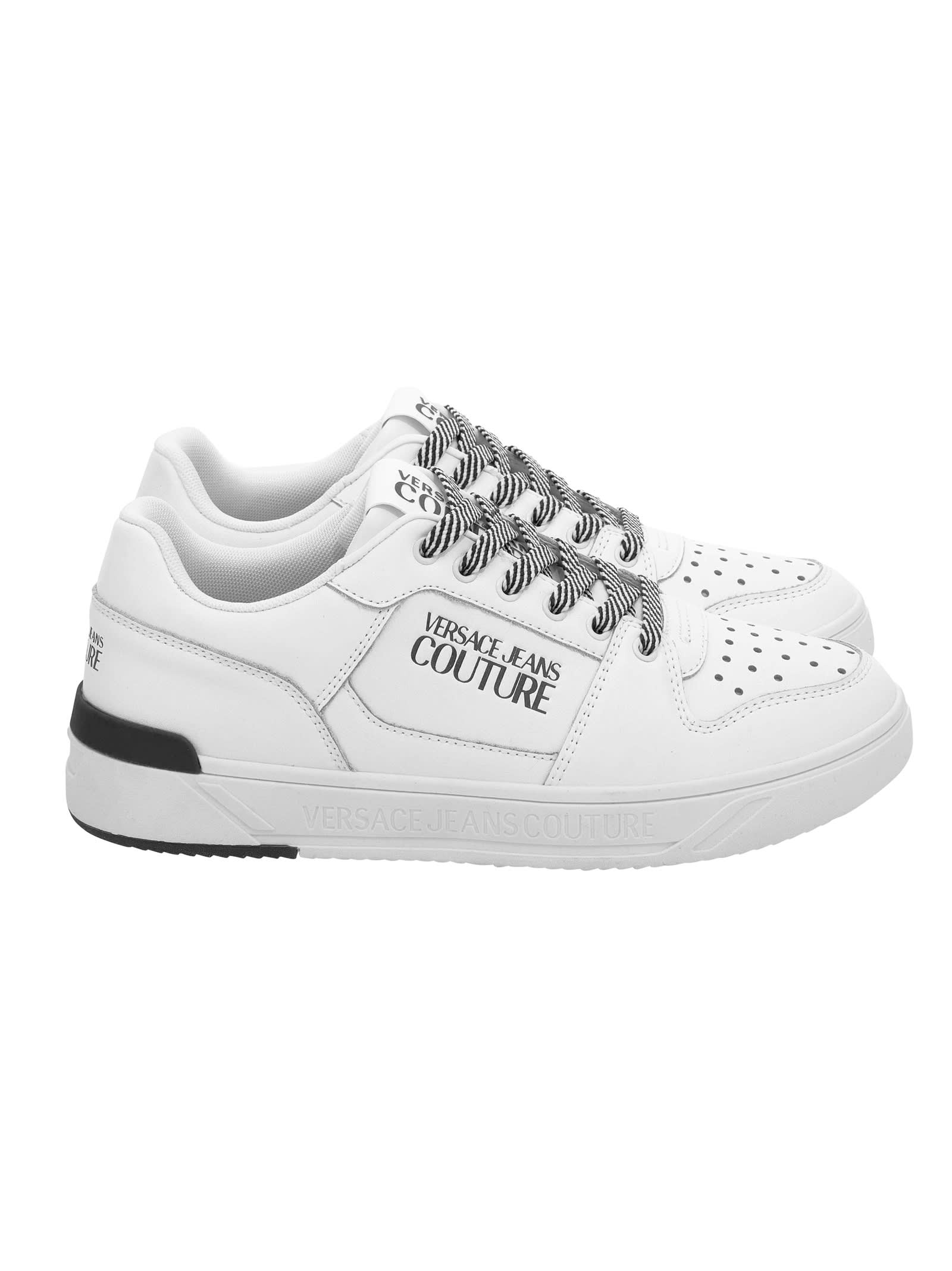 Versace Jeans Couture Sneakers In White