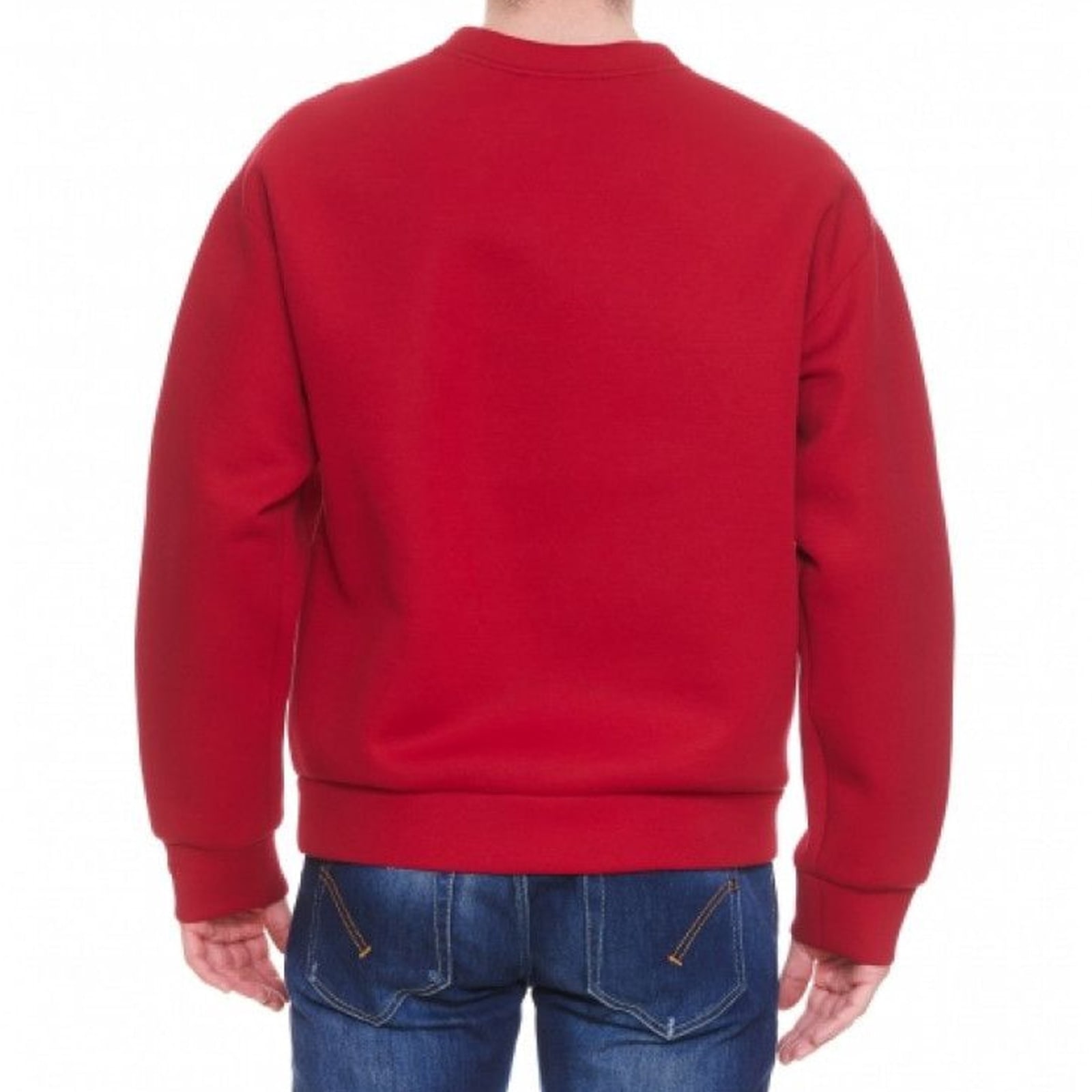 Shop Dolce & Gabbana Logo Sweatshirt In Red