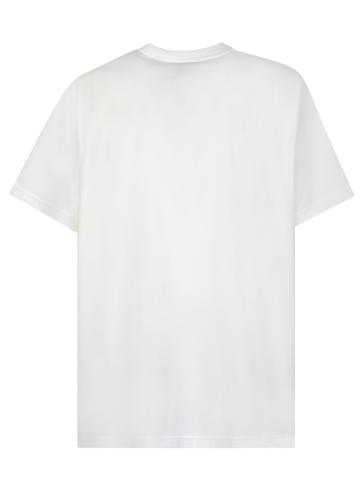 Shop Burberry White Oversized T-shirt