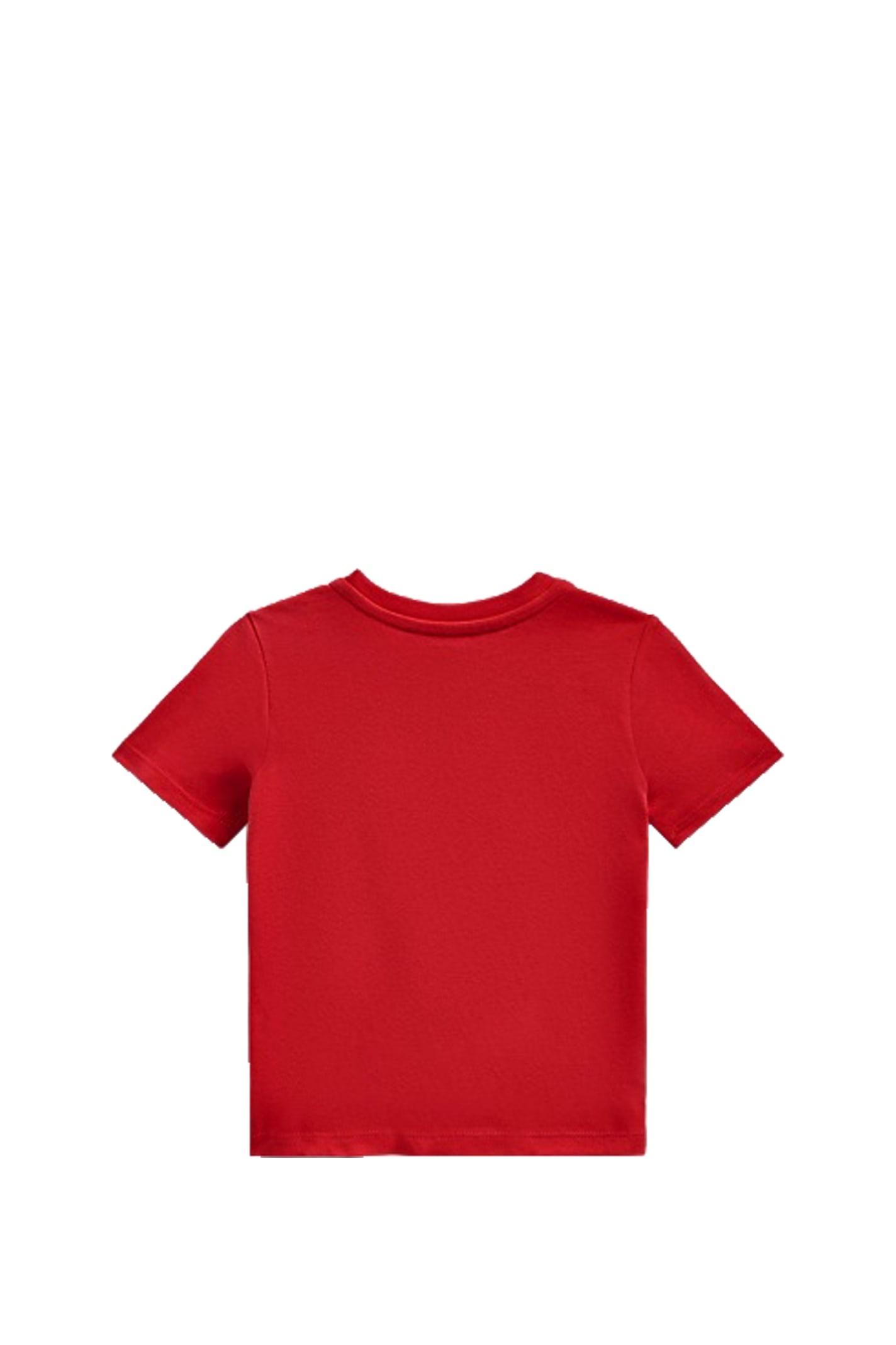 Shop Ralph Lauren Crew Neck T-shirt In Cotton Jersey In Red