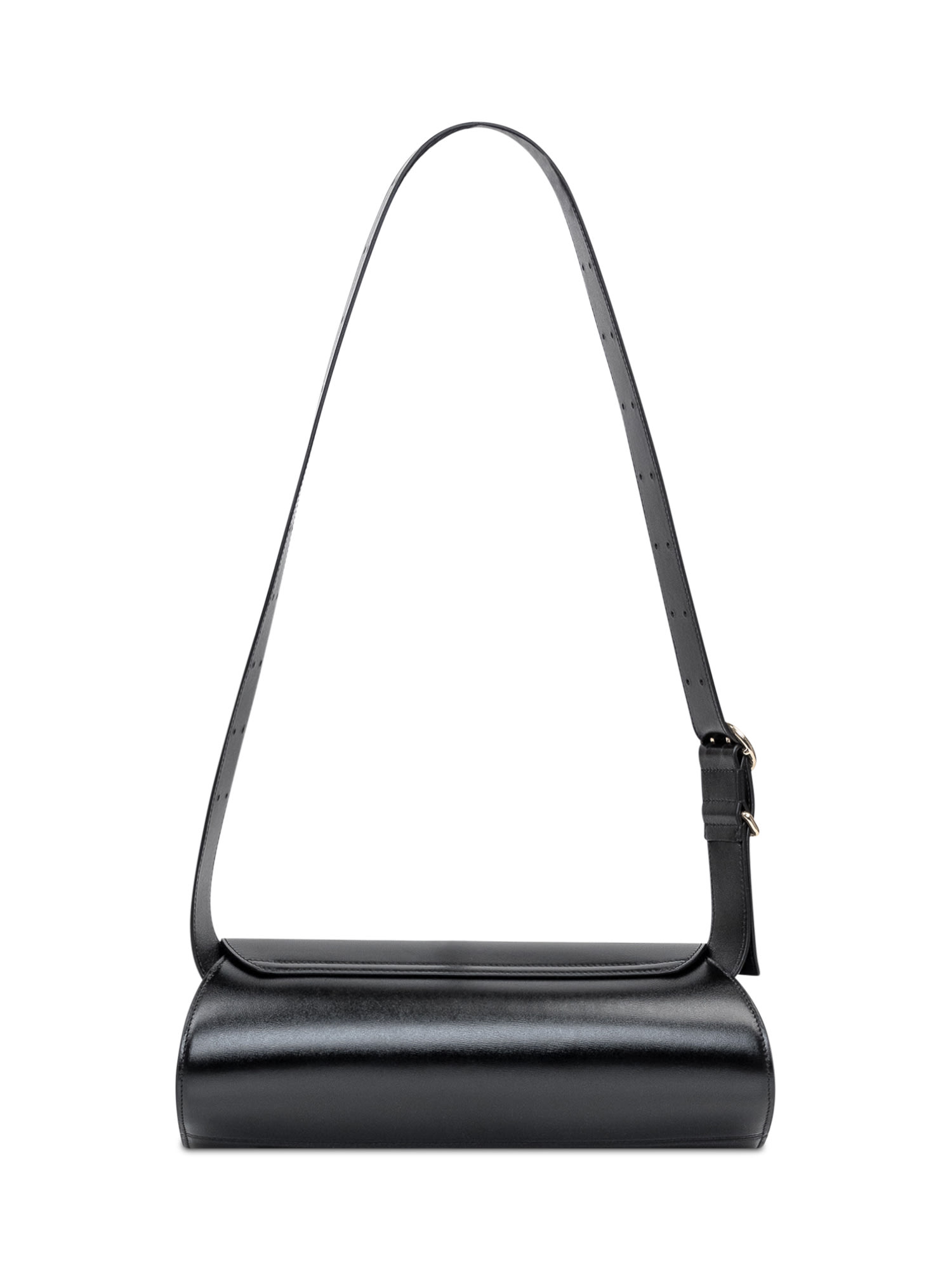 Shop Jil Sander Cannolo Big Bag In Black