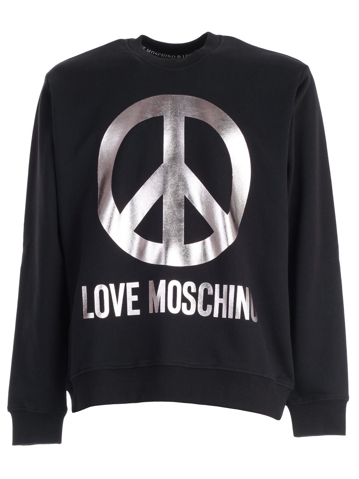 Love Moschino Love Moschino Peace Sign Sweatshirt - Black - 10820276 ...