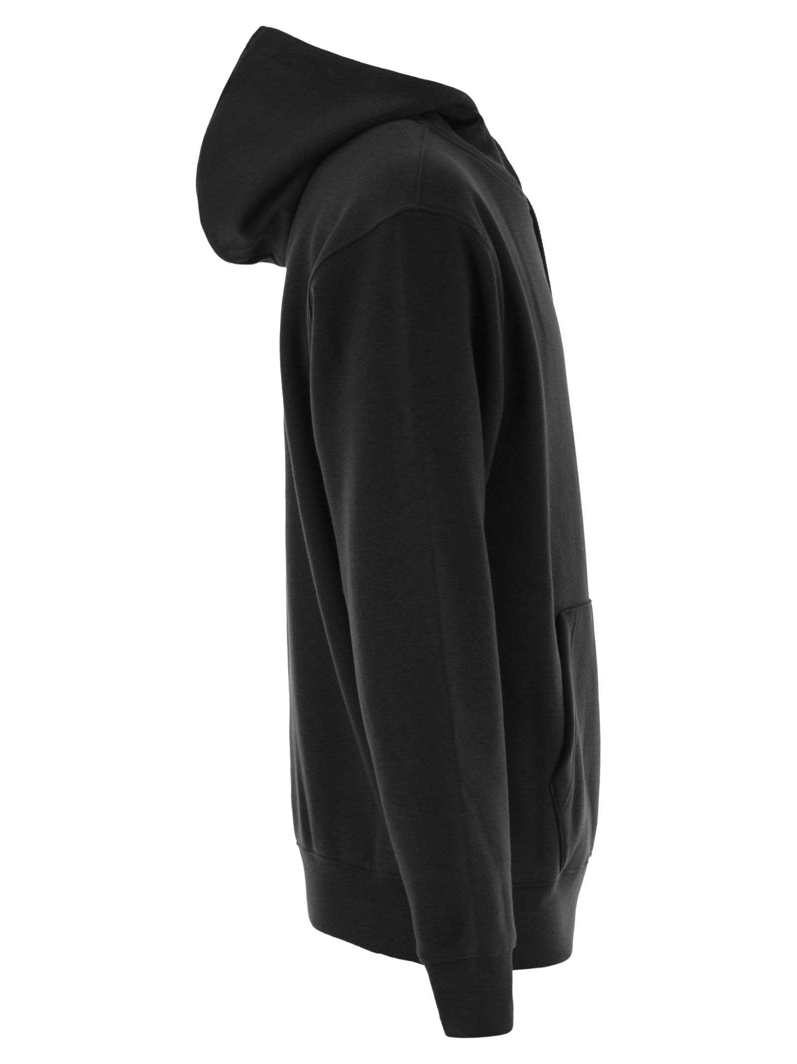 New Balance Sport Essentials Relaxed Fit Fleece Pullover Hoodie In Black
