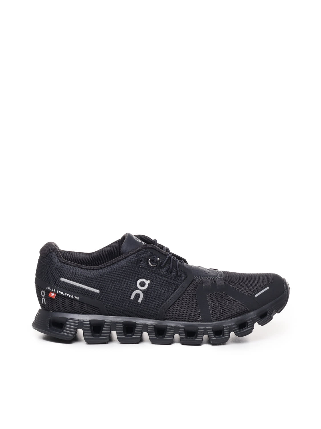 Shop On Cloud 5 Mesh Sneakers With Logo In Black