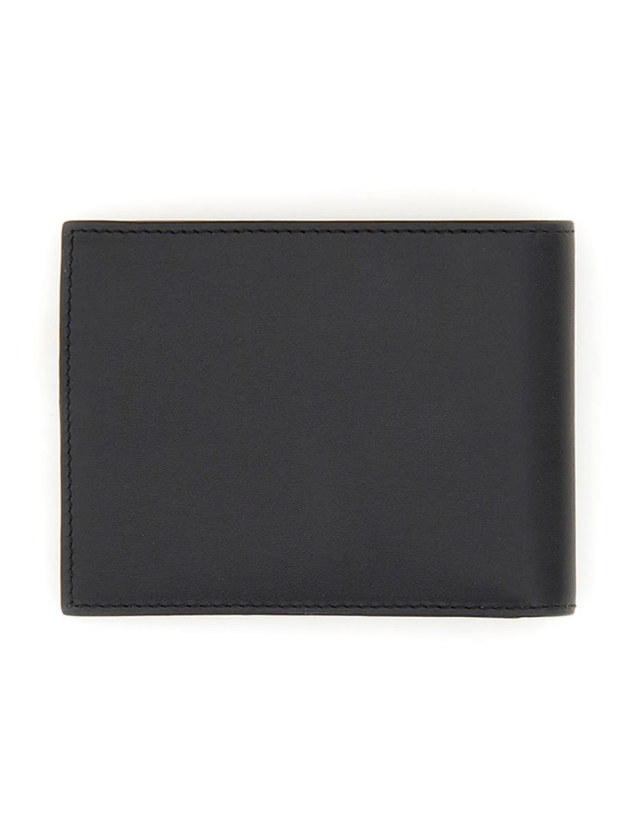 Shop Paul Smith Bi-fold Leather Wallet In Black