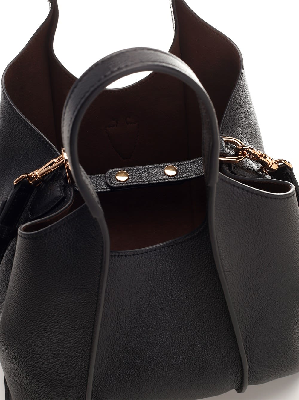 Shop Tod's T Timeless Shopping Bag In Nero