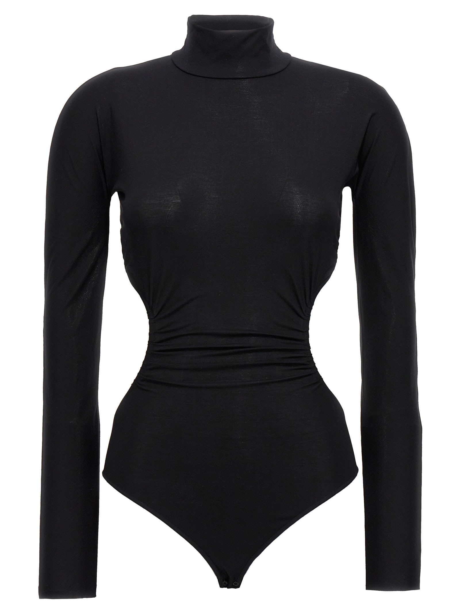 Shop Wolford Alida Bodysuit  X No. 21 In Black