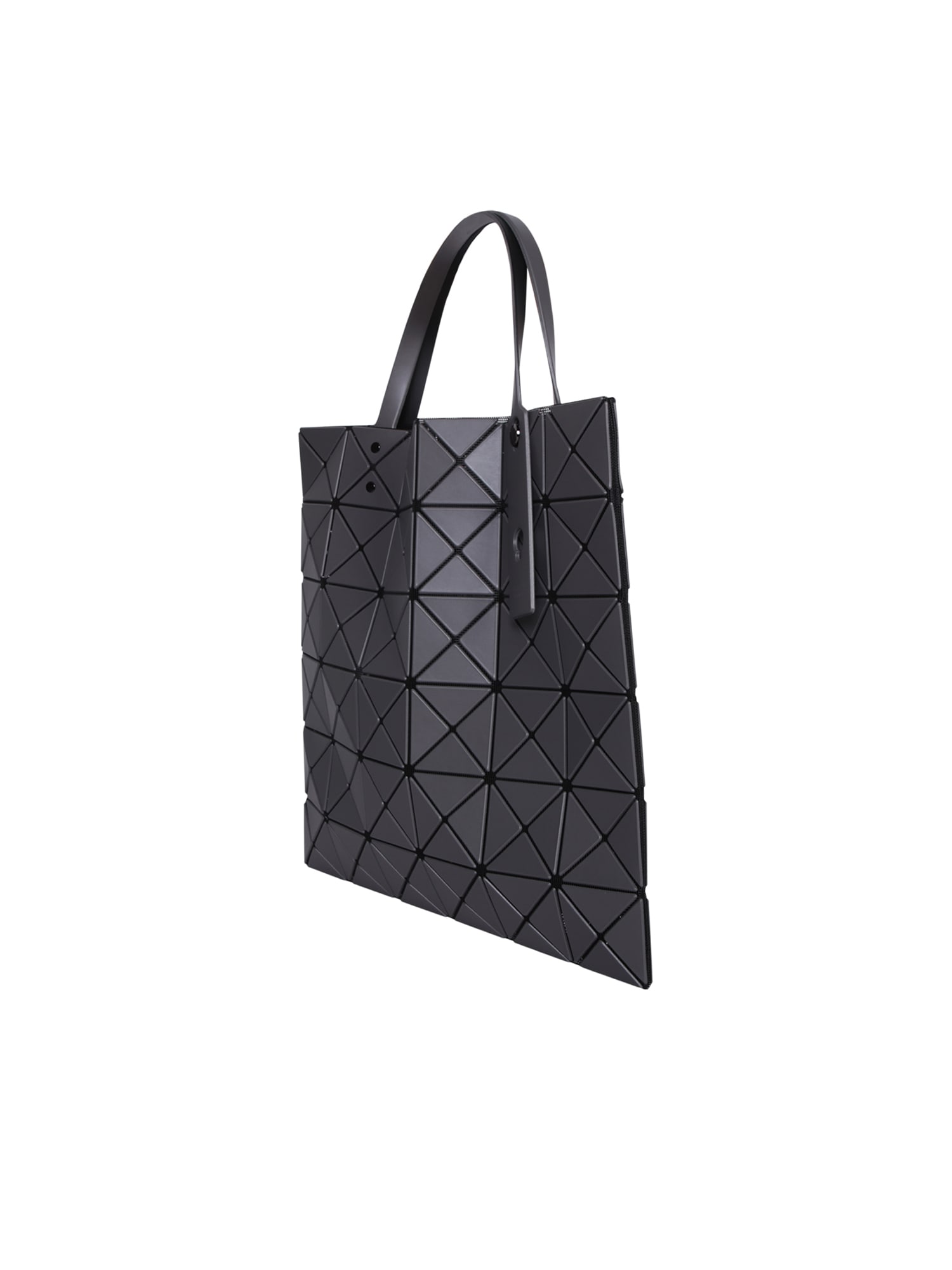 Shop Issey Miyake Lucent Matte Dark Grey Bag