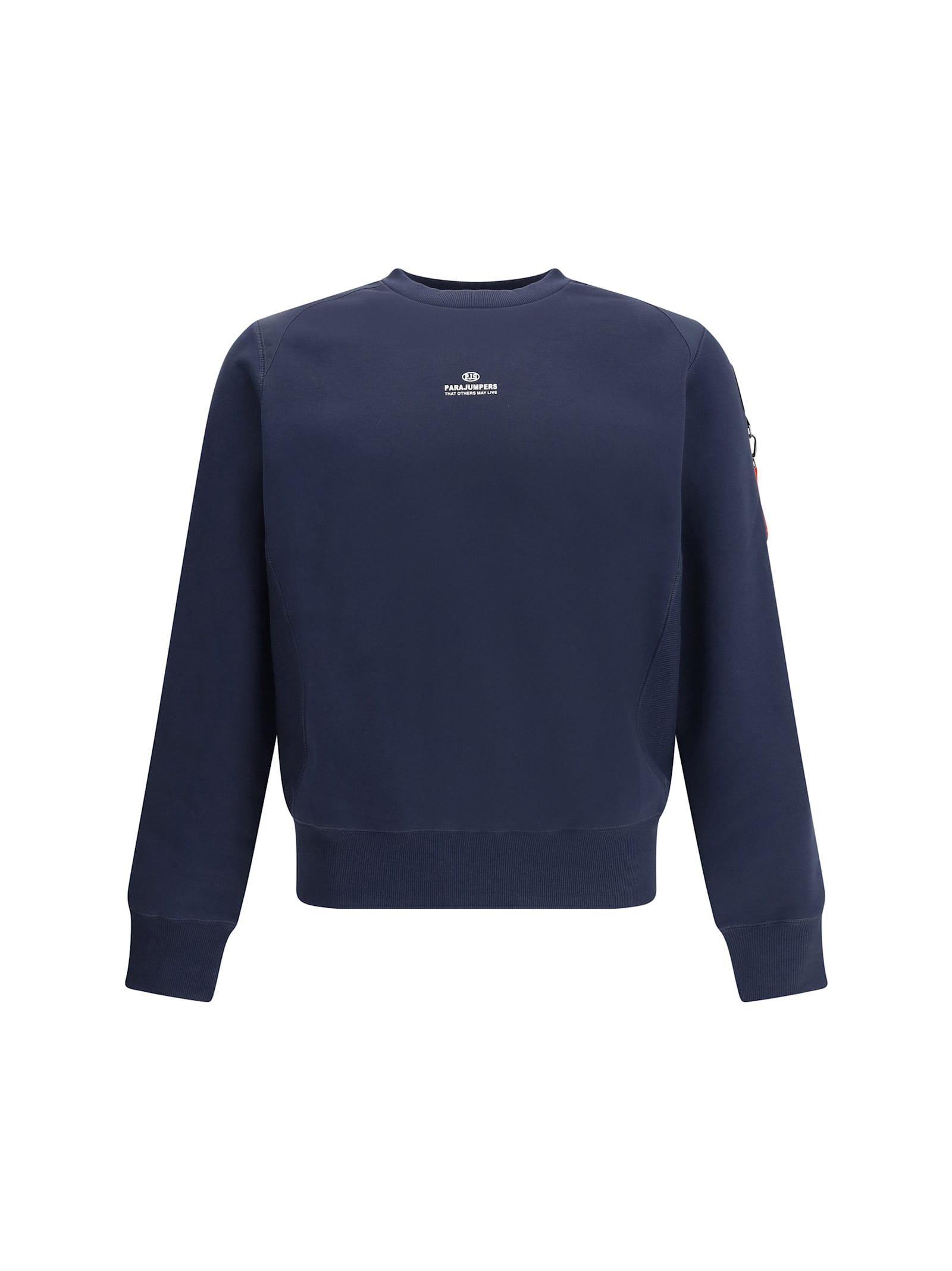 Parajumpers Levis X Deepika Cotton Sweatshirt In Blue