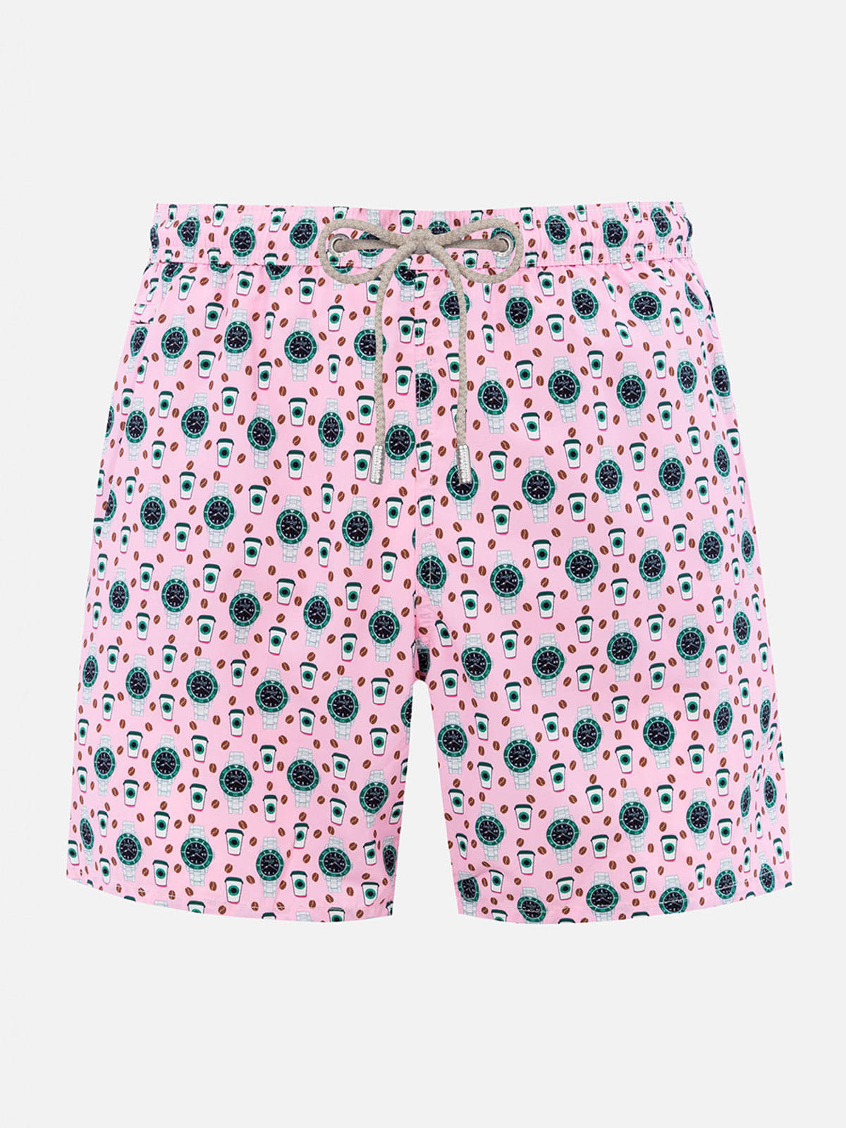 Mc2 Saint Barth Swim Trunk In Pink
