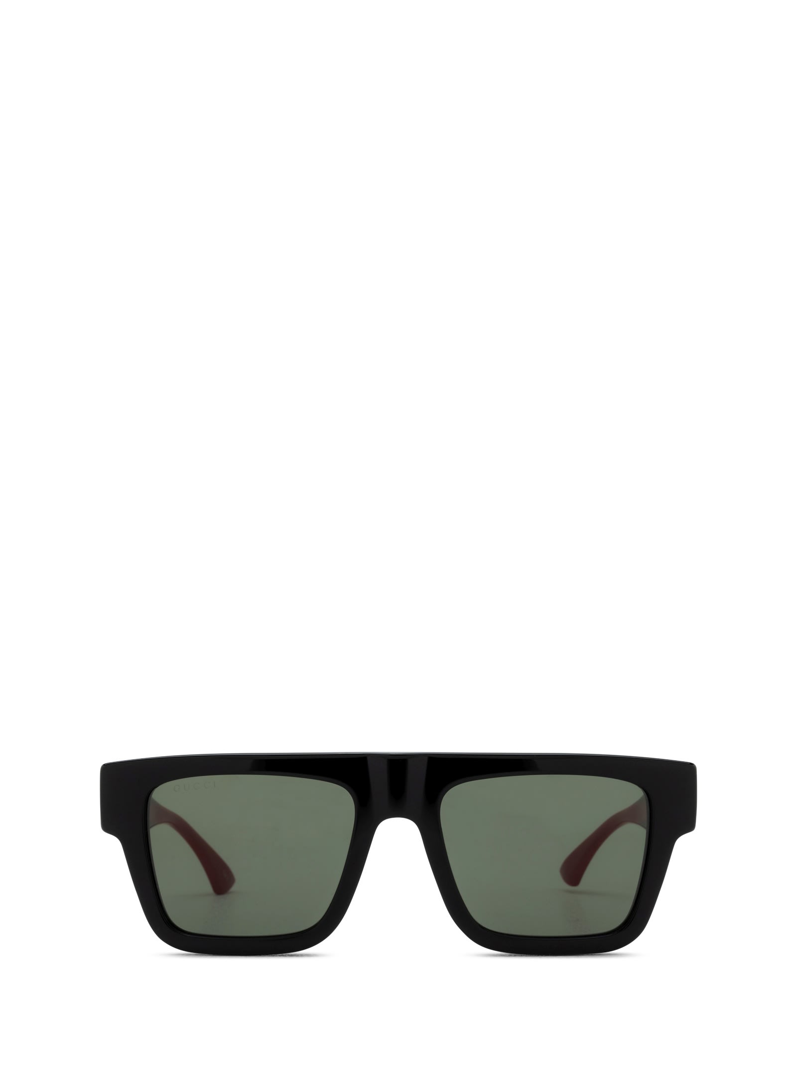 Gucci Gg1868s Black Sunglasses In Green
