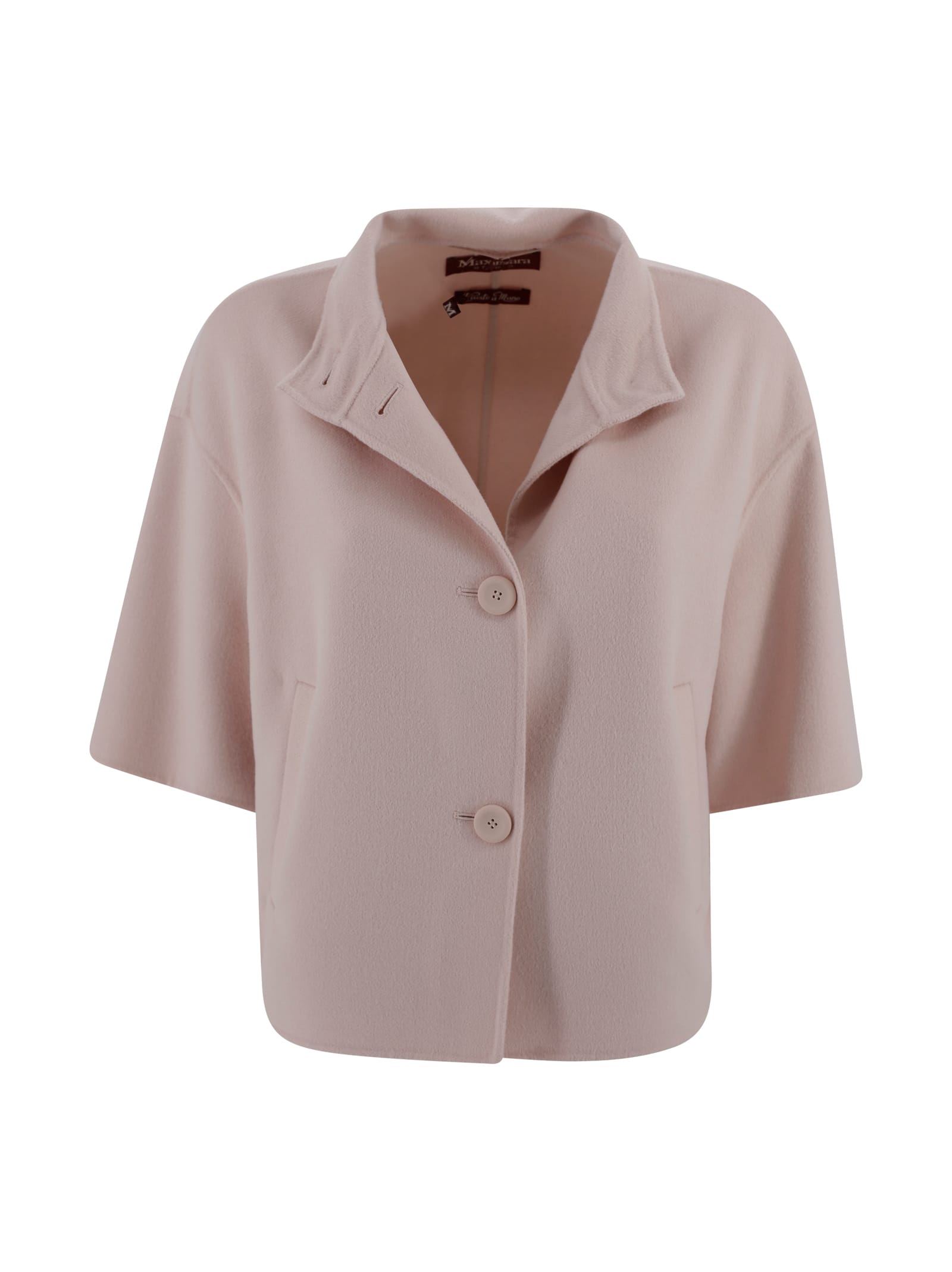 Short Jacket With 3/4 Sleeves