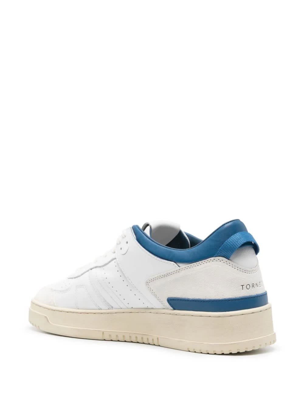 Shop Date White And Bluettetorneo Sneakers