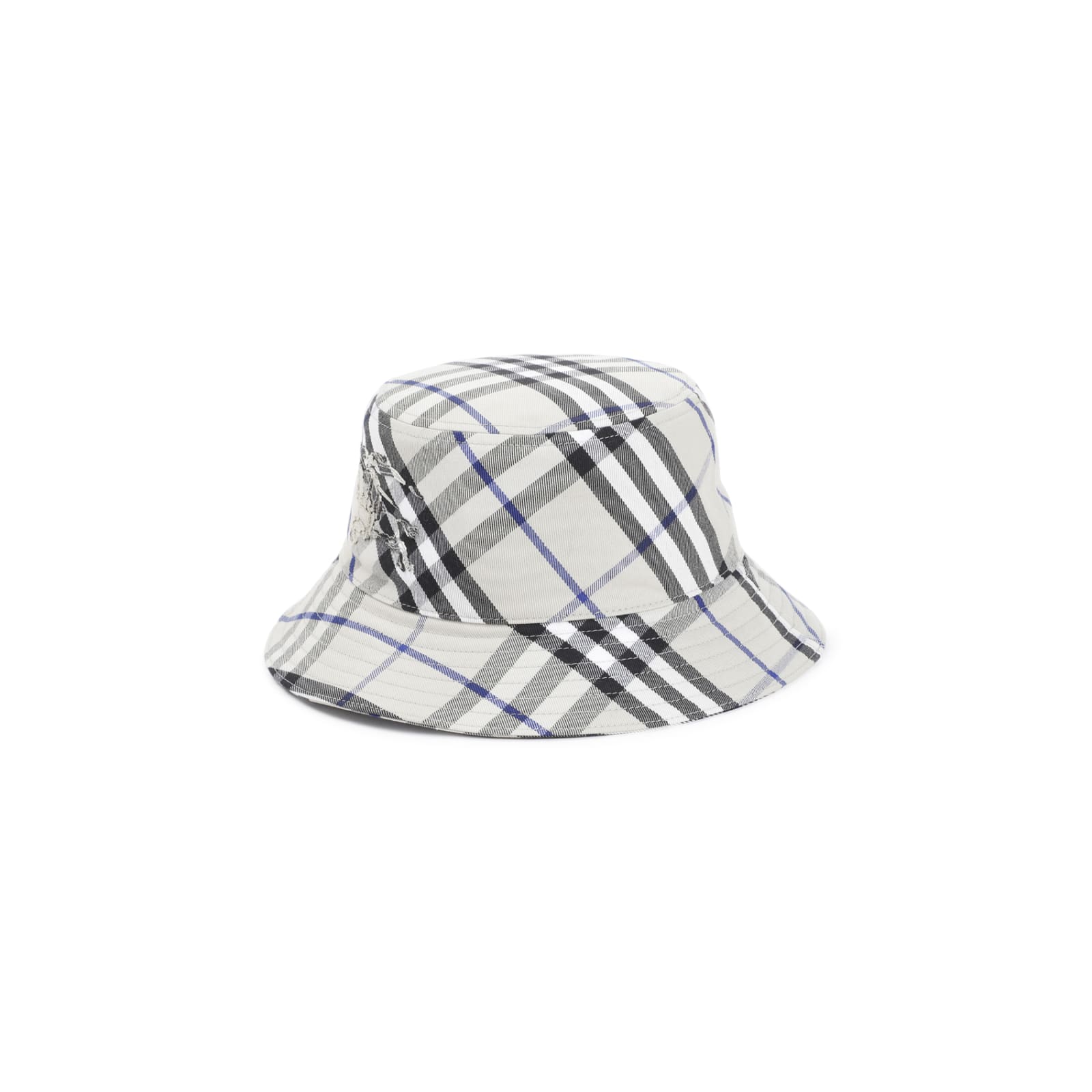 Shop Burberry Recycled Polyester Bucket Hat In Lichen