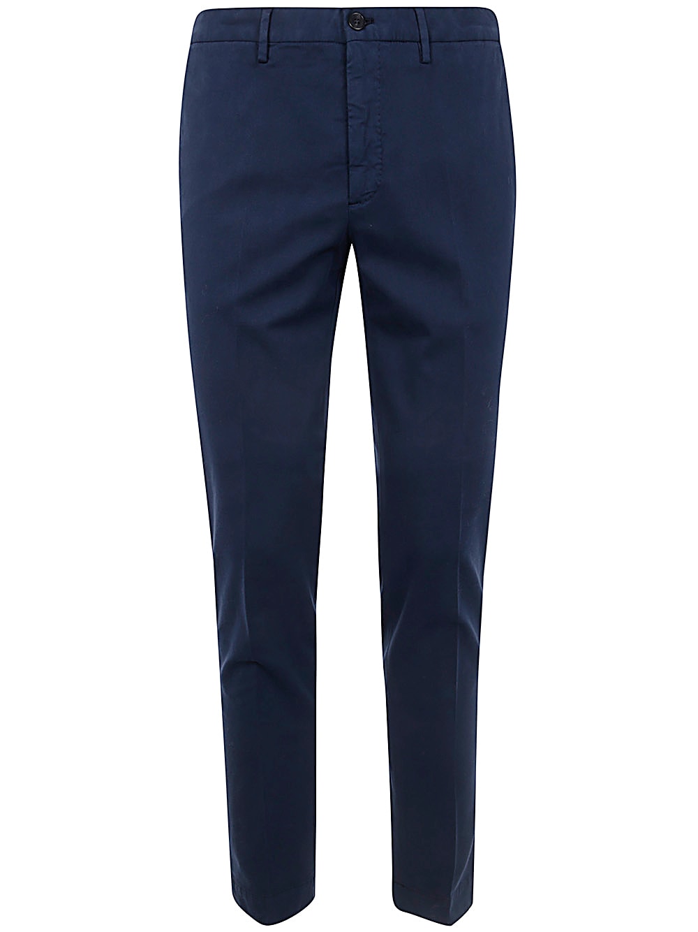 Shop Incotex Trousers In Dark Blue