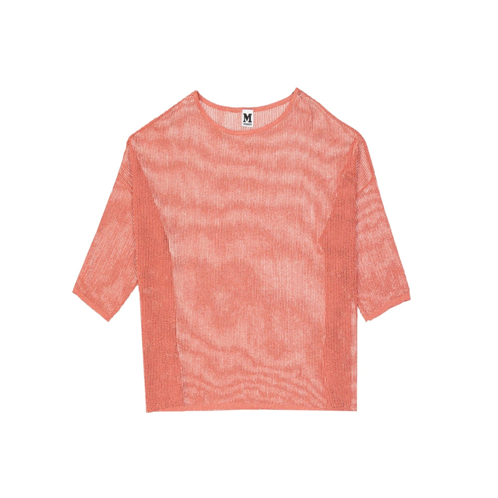 Shop Missoni Semi-transparent Sweater In Pink