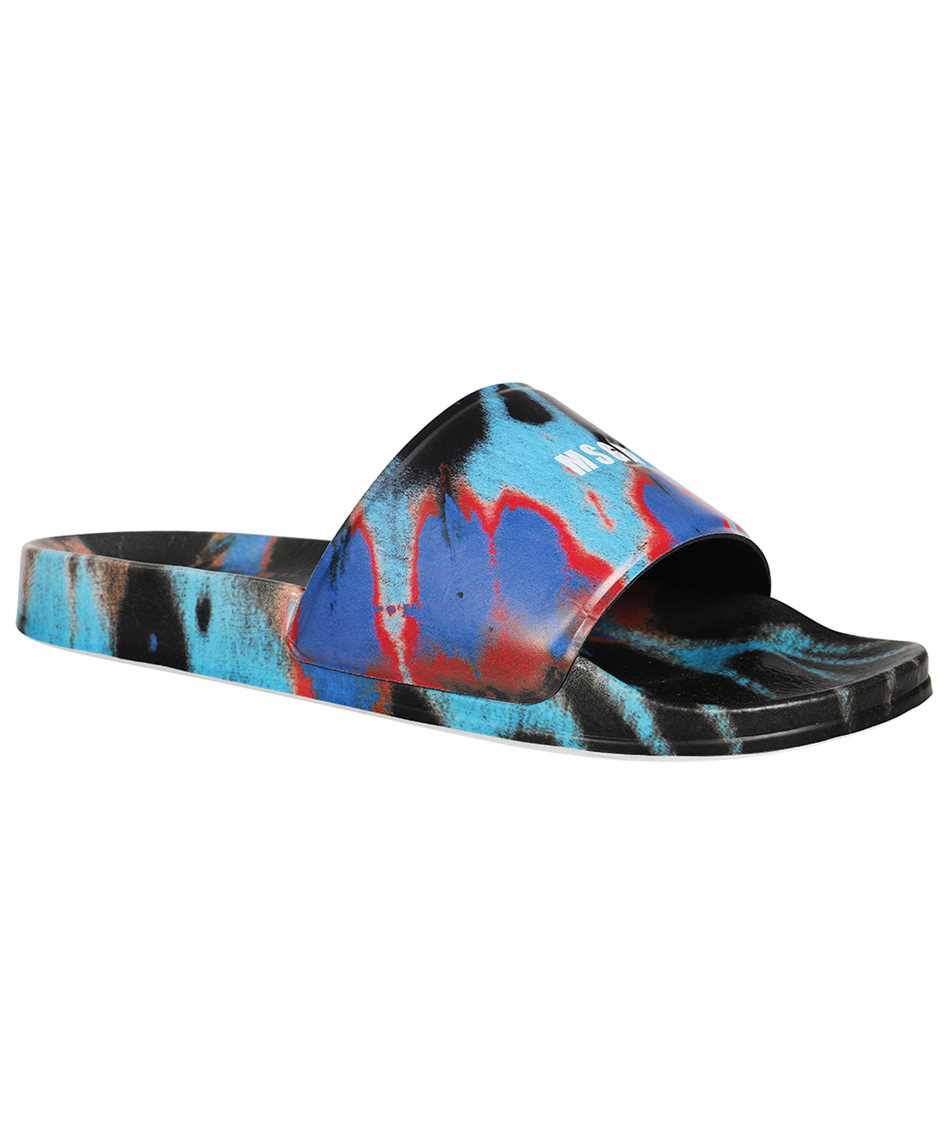 Msgm Slides With Logo In Multi