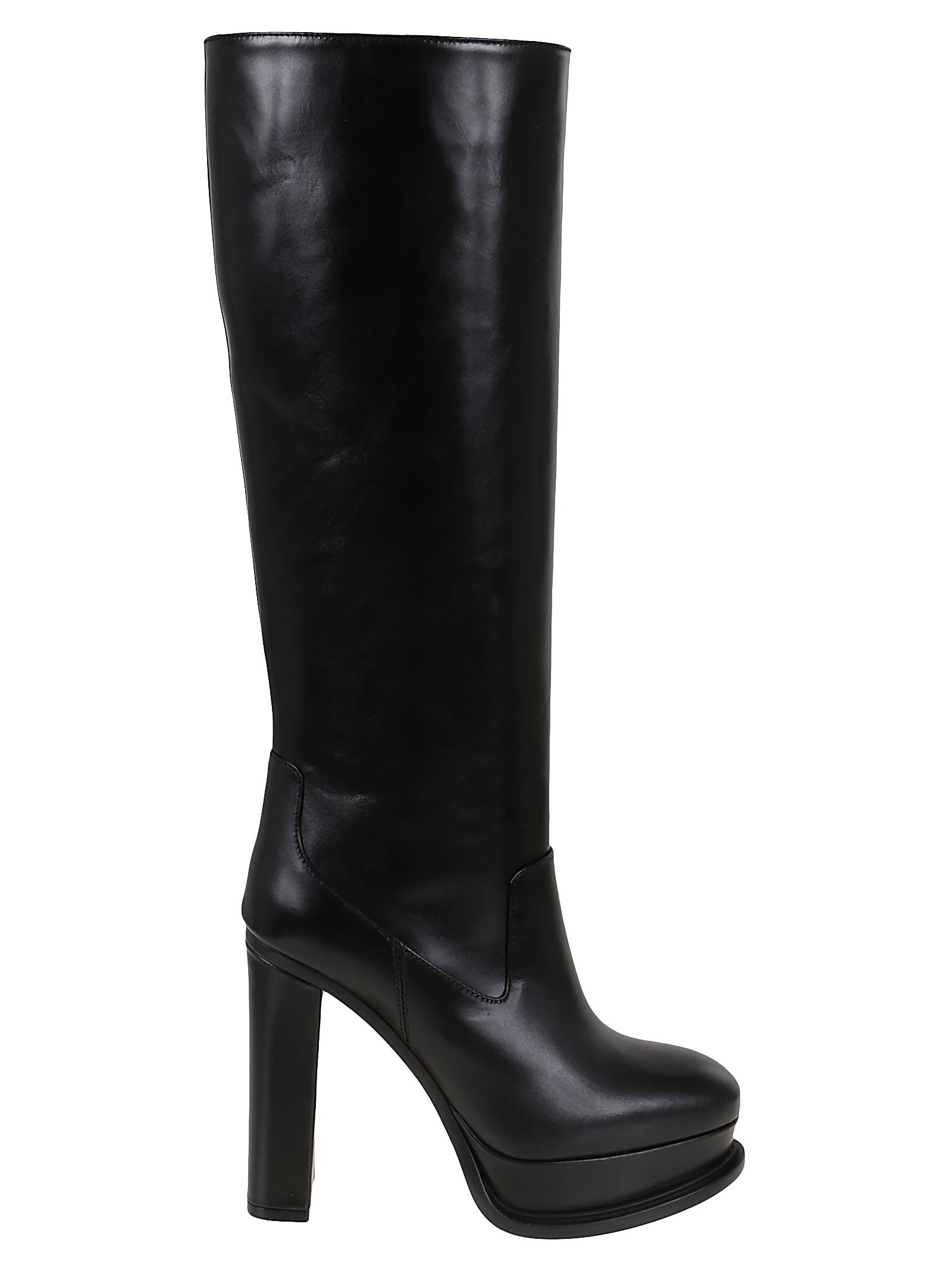 Alexander McQueen Boots Leath.s.leath.