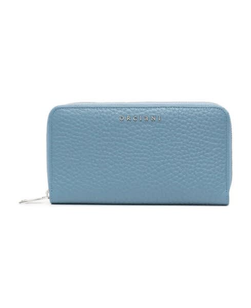 Orciani Soft Leather Wallet With Rfid Protection