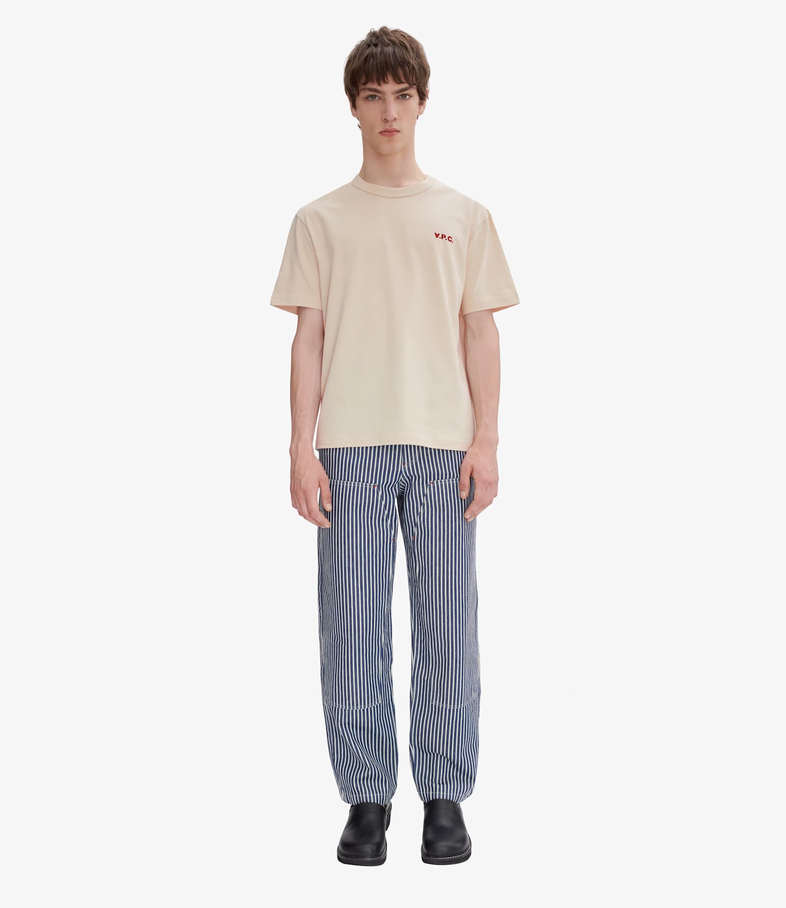 Apc T-shirt Boxy Petit Vpc In Blg Mastic Rouge