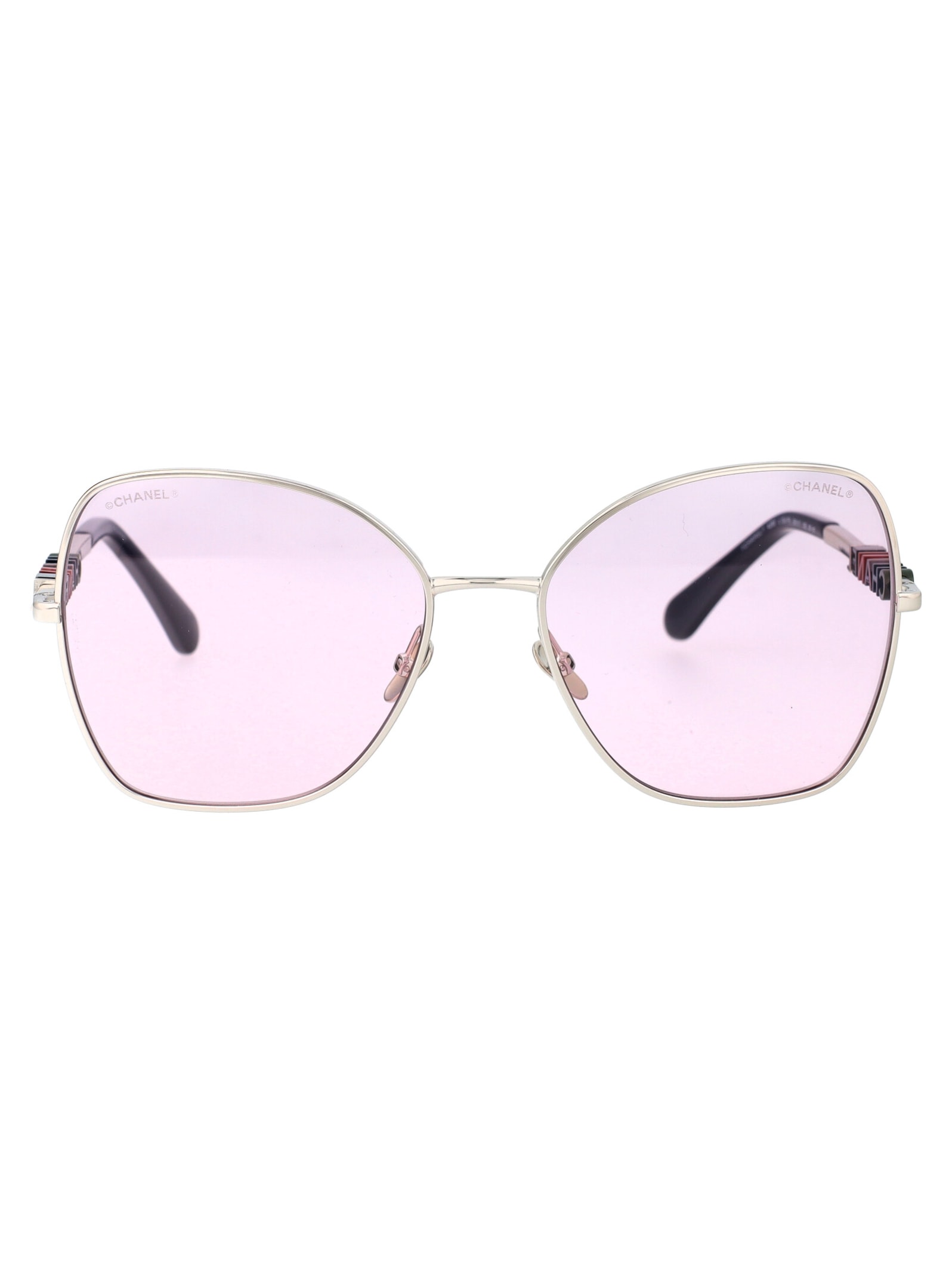 Pre-owned Chanel 0ch4283 Sunglasses In C124p5