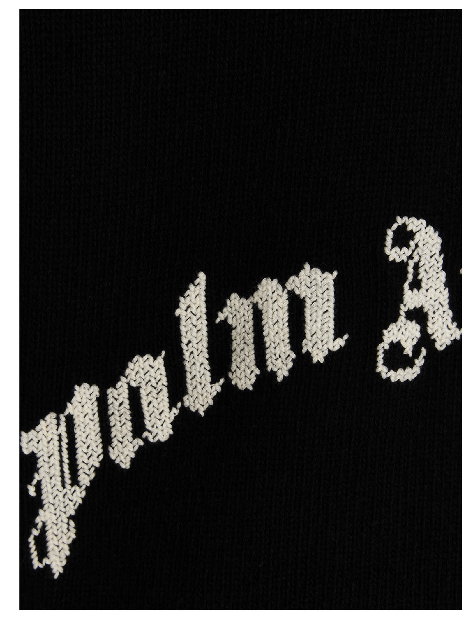 Shop Palm Angels Rec Logo Sweater In Black