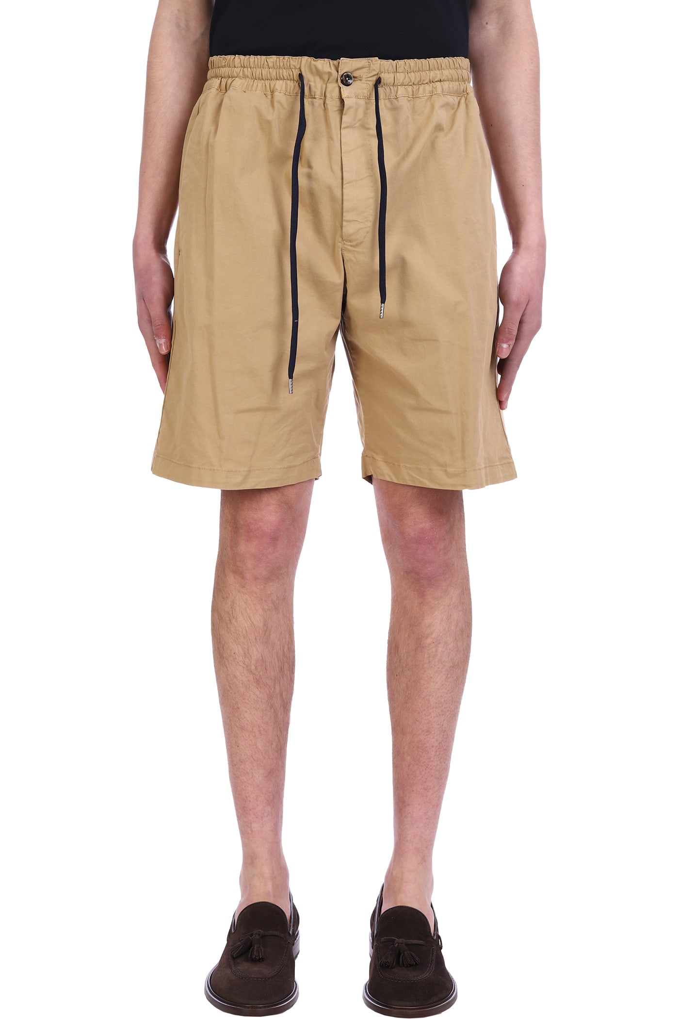 PT01 Shorts In Camel Cotton