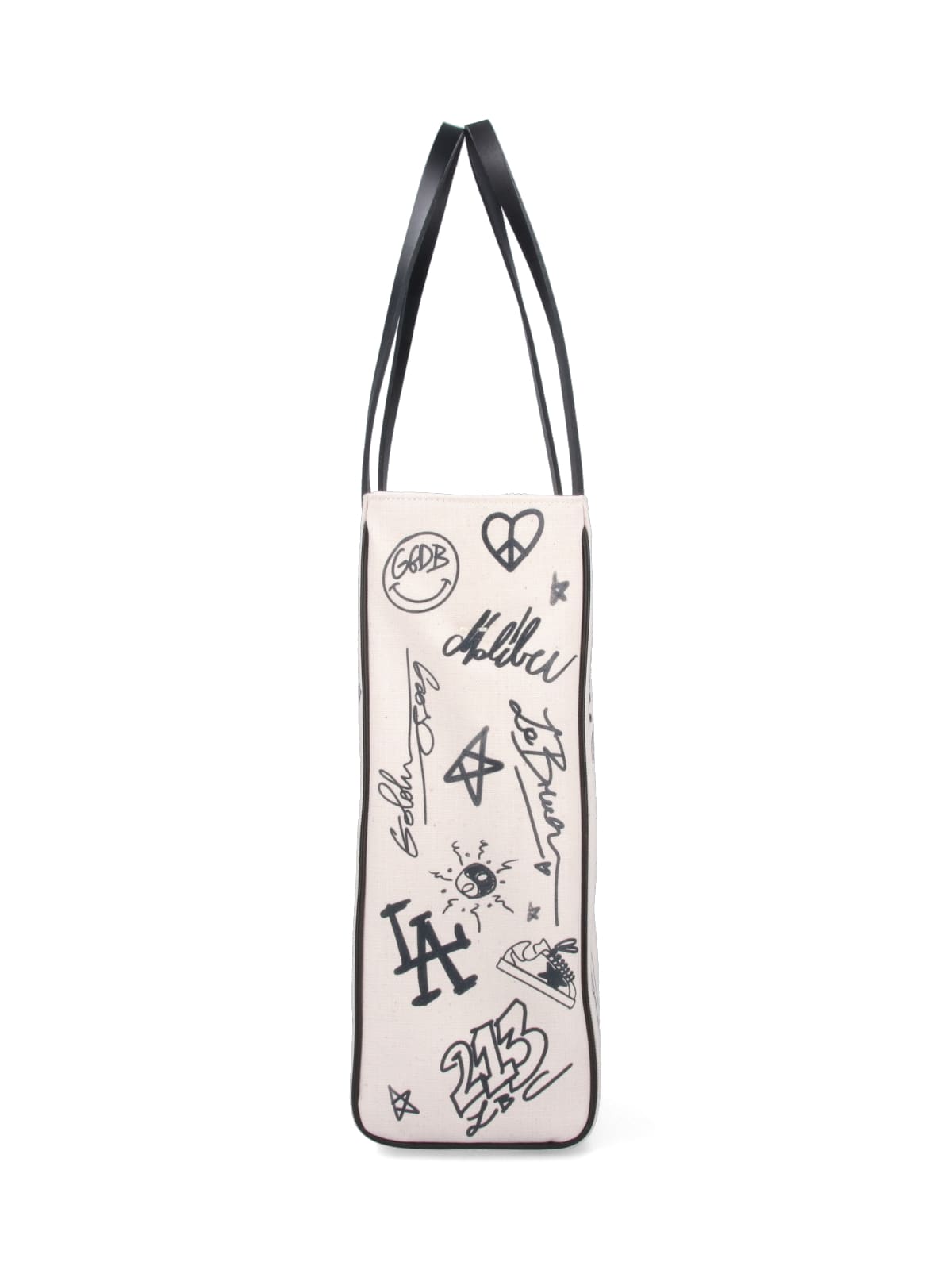 Shop Golden Goose Deluxe Brand - California Tote Bag In Crema