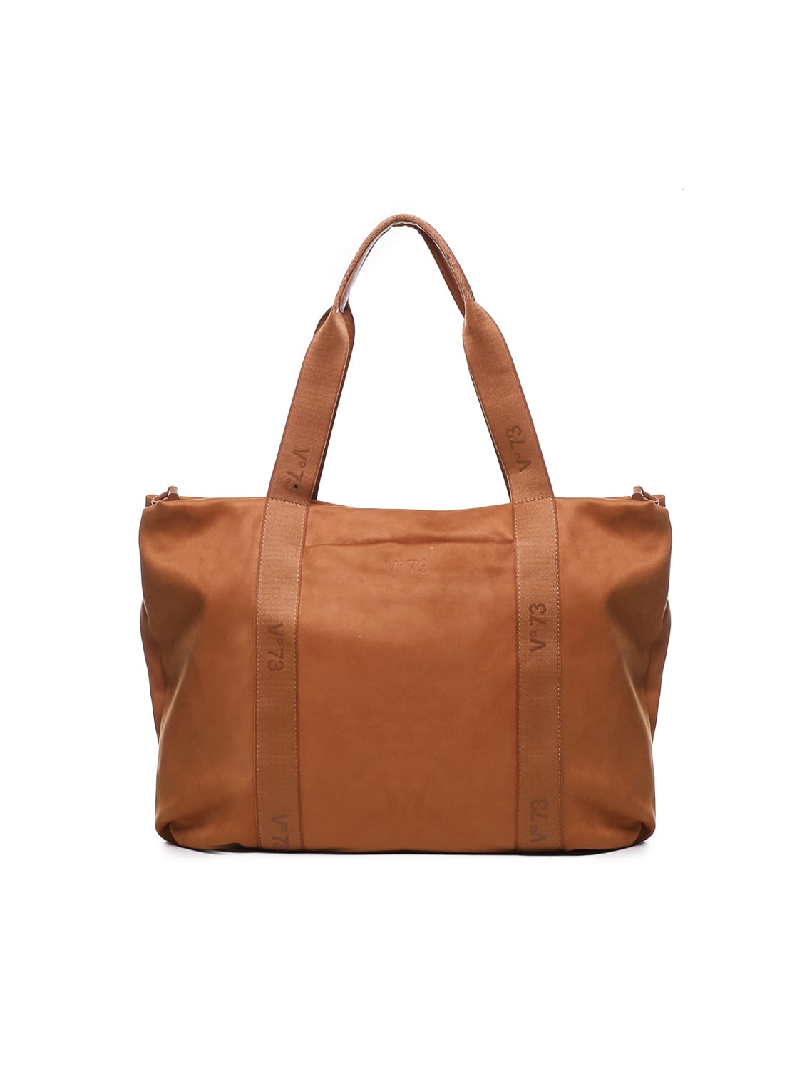 Shop V73 Julia Bag In Cotton In Orange