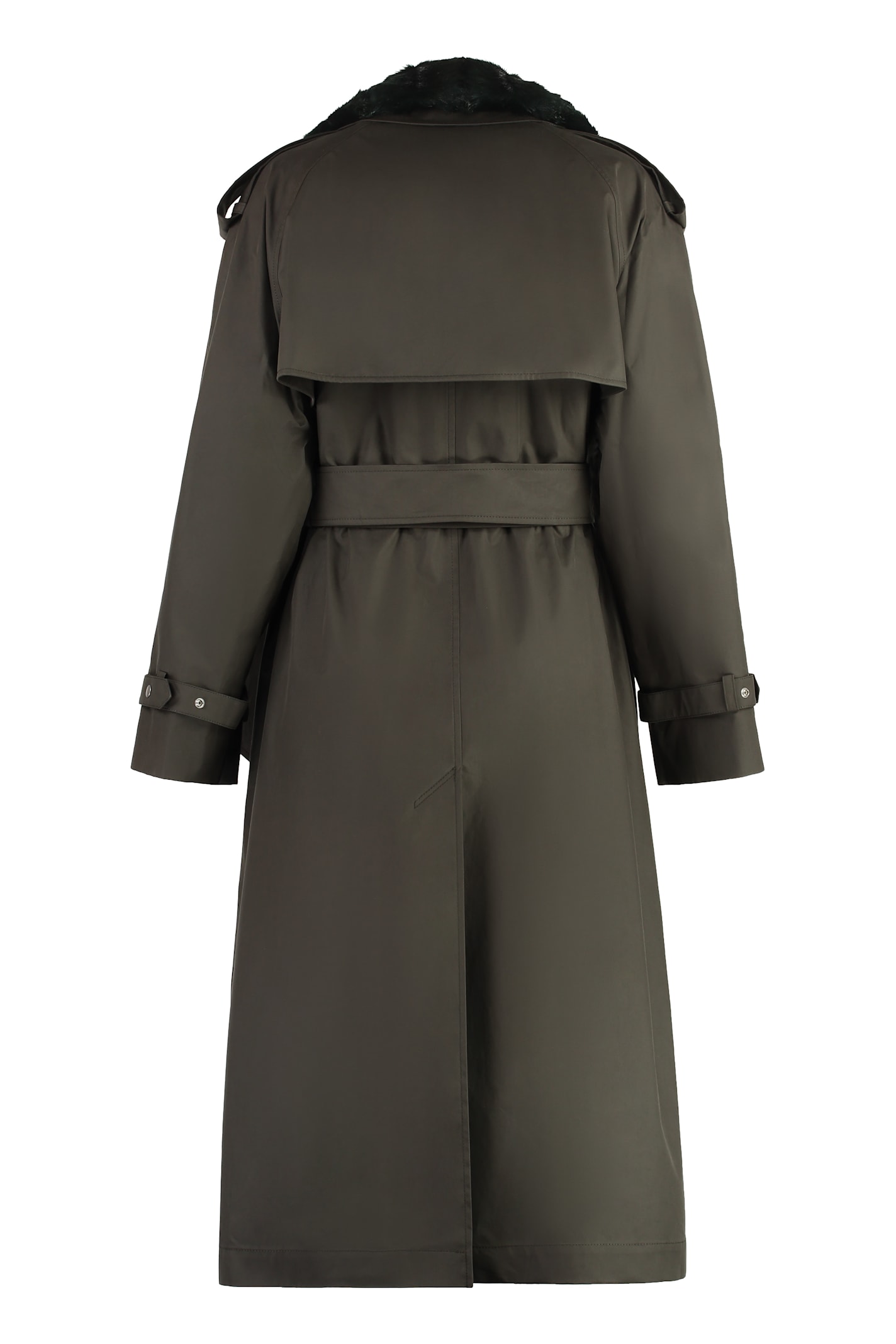 Burberry Long Kensington Trench Coat In Gray