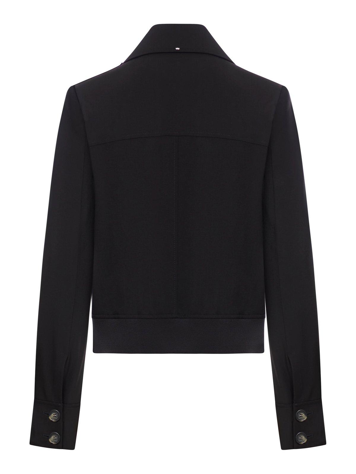 Shop Sportmax Button Detailed Long-sleeved Jacket